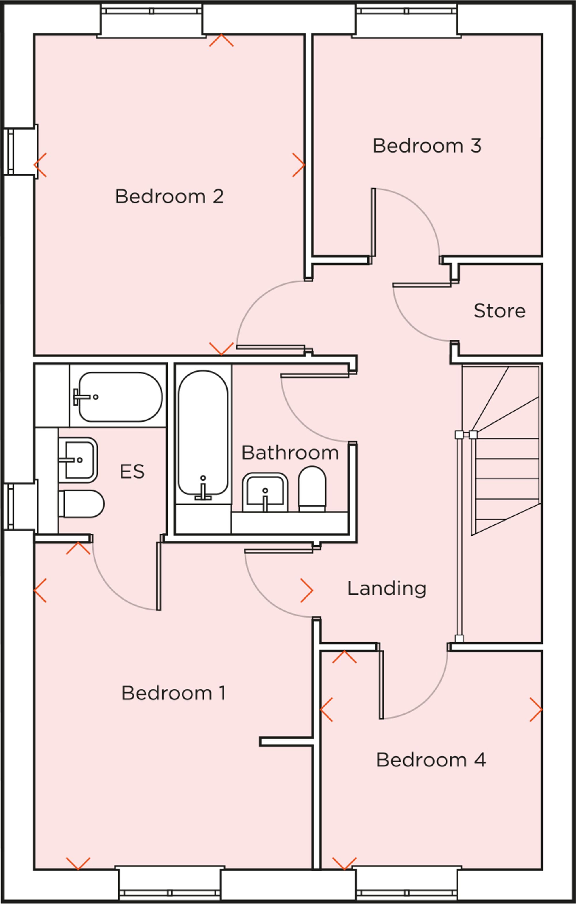 4 bed detached house for sale in Luker Place, Romney Broadwalk, PO22 - Property floorplan