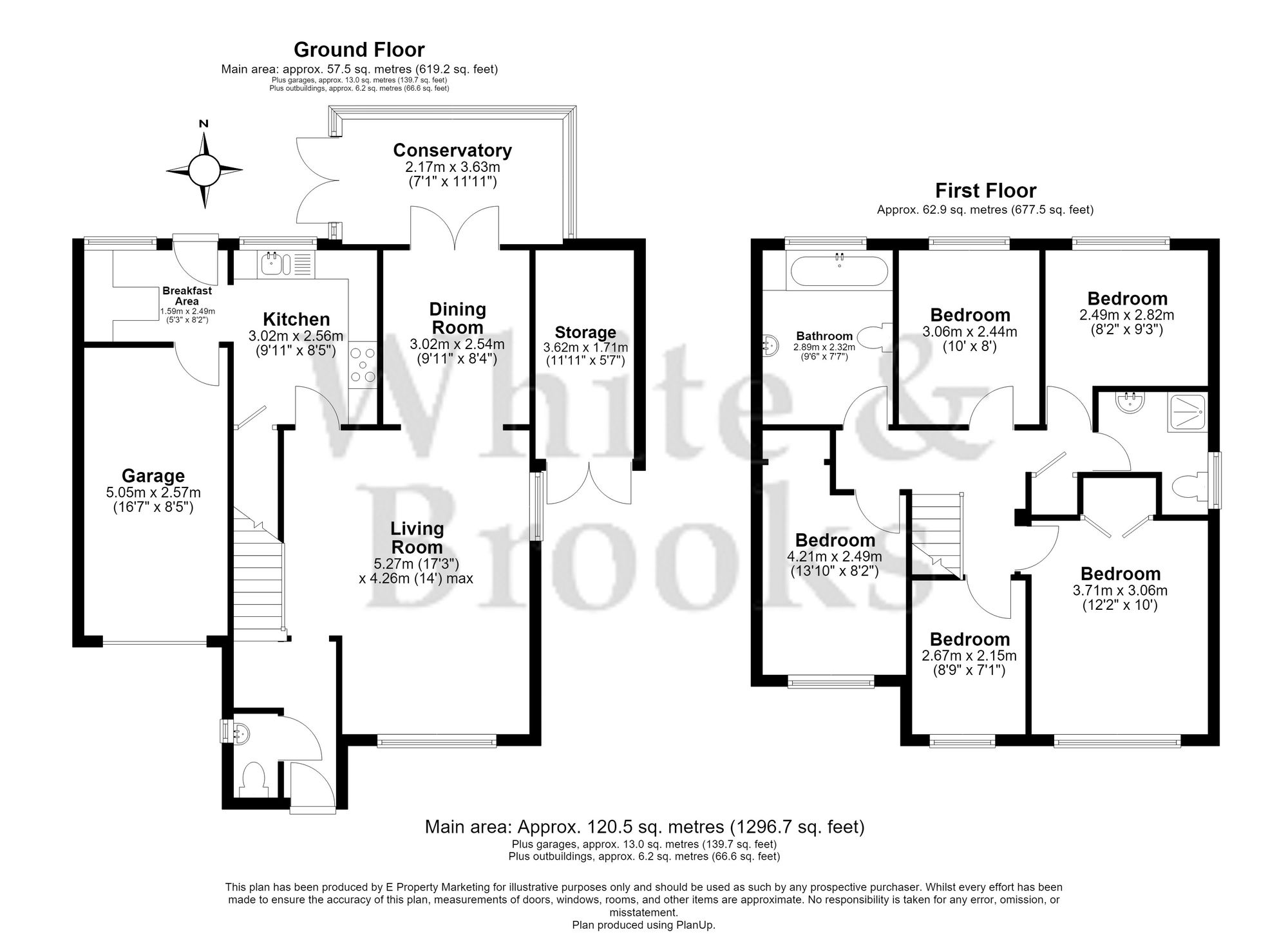 5 bed semi-detached house for sale in Barncroft Close, Tangmere, PO20 - Property floorplan