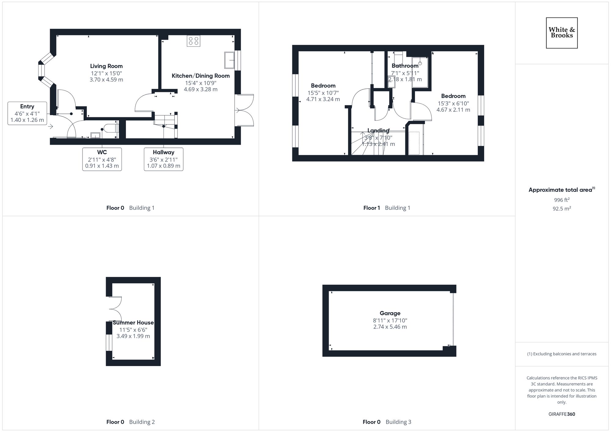 2 bed terraced house for sale in Blackthorn Avenue, Felpham, PO22 - Property floorplan