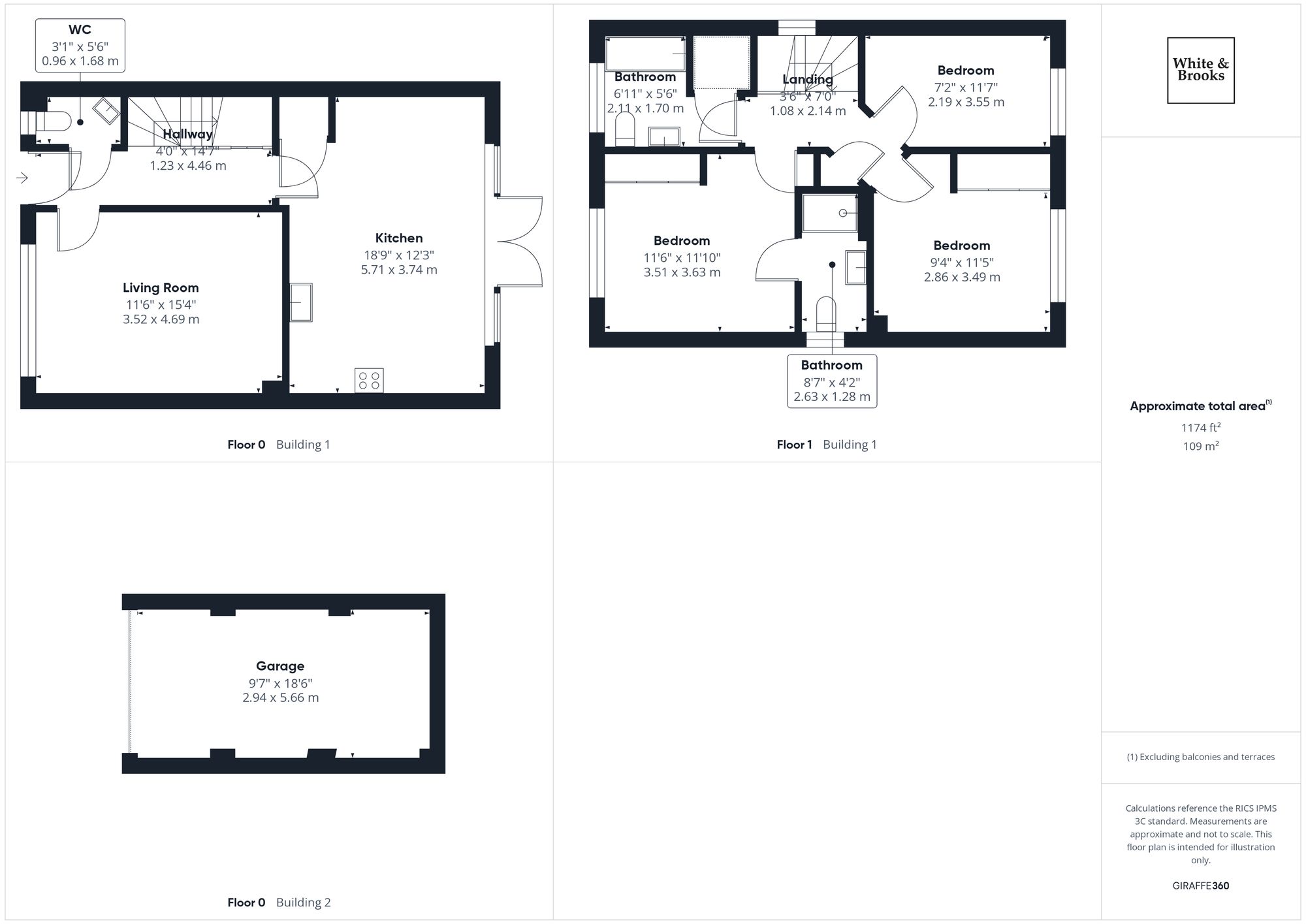 3 bed detached house for sale in Stable Crescent, Chichester, PO19 - Property floorplan