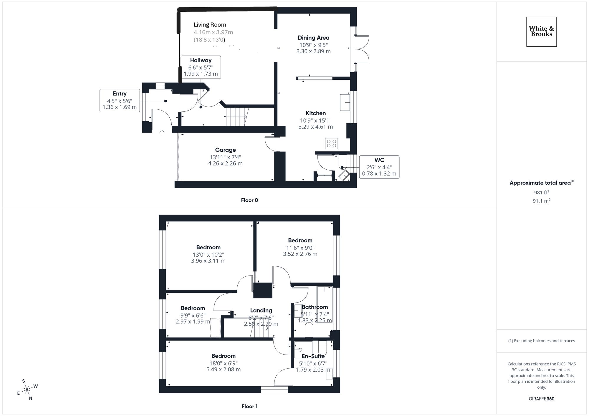 4 bed semi-detached house for sale in Bursledon Close, Felpham, PO22 8HP - Property floorplan