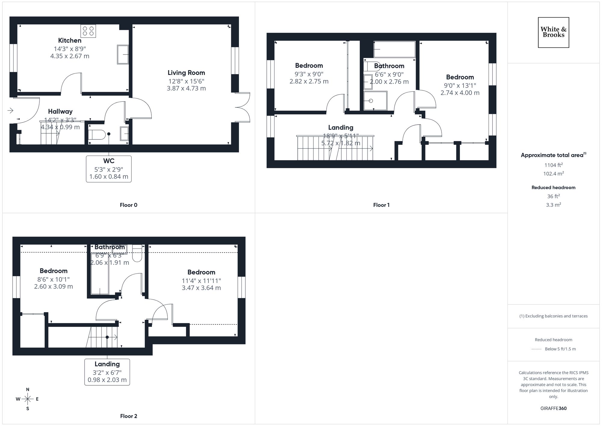 4 bed terraced town house for sale in Summersdale Road, Chichester, PO19 - Property floorplan