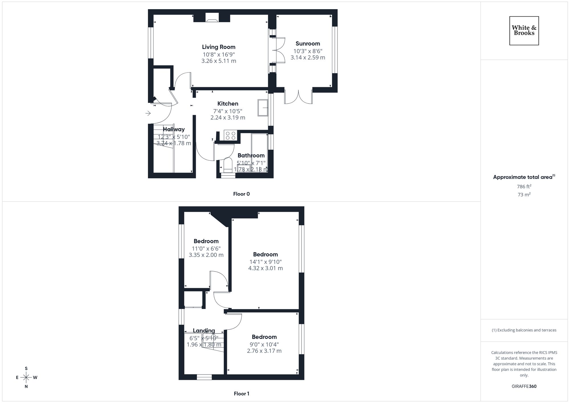 3 bed semi-detached house for sale in Mons Avenue, Bognor Regis, PO21 - Property floorplan
