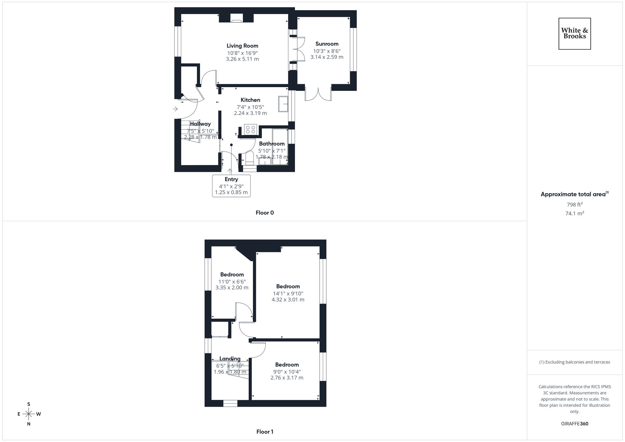 3 bed semi-detached house for sale in Mons Avenue, Bognor Regis, PO21 - Property floorplan