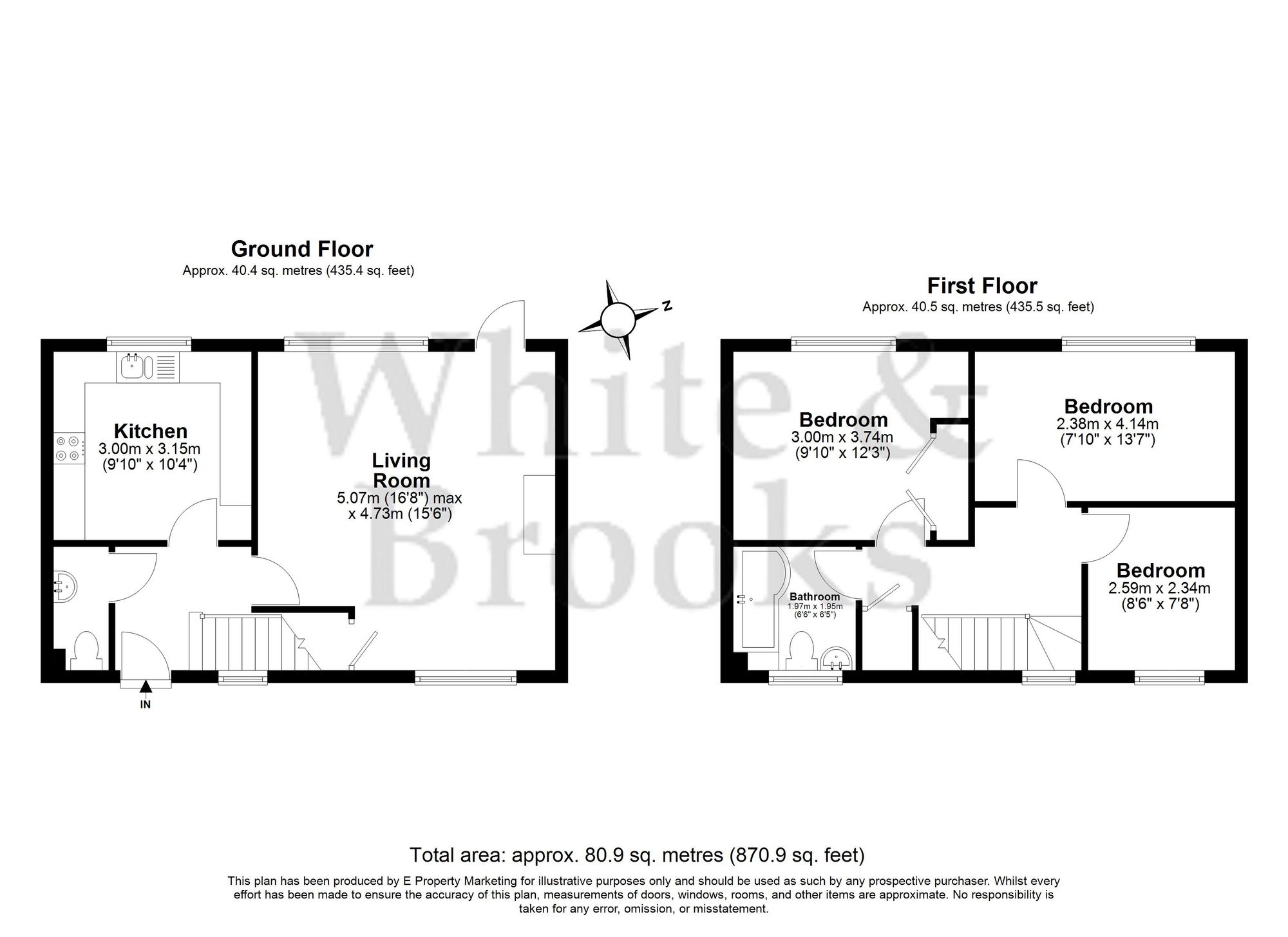 3 bed detached house for sale in Rosemary Close, Rose Green, PO21 3UB - Property floorplan