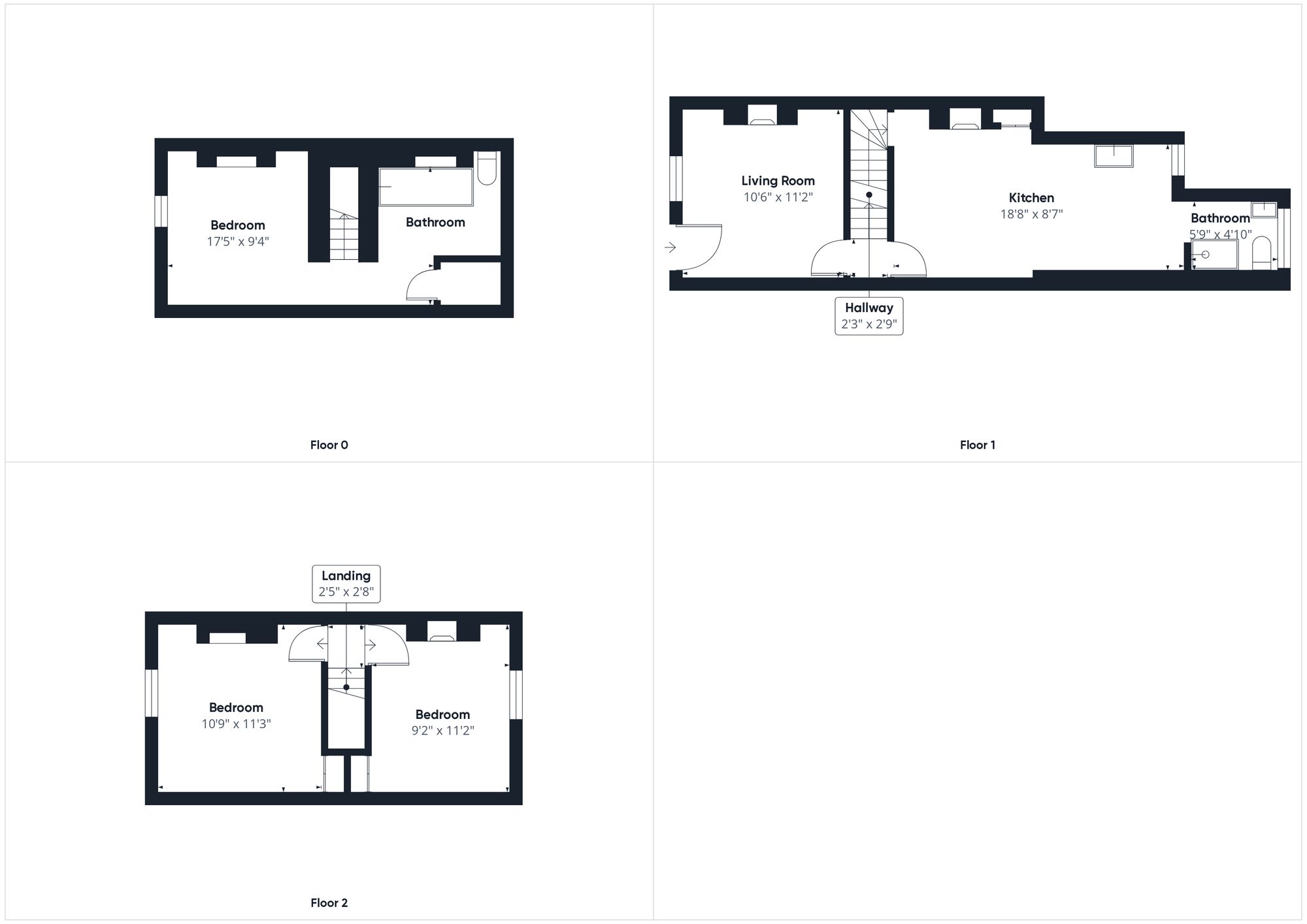 3 bed terraced house for sale in Cavendish Street, Chichester, PO19 - Property floorplan