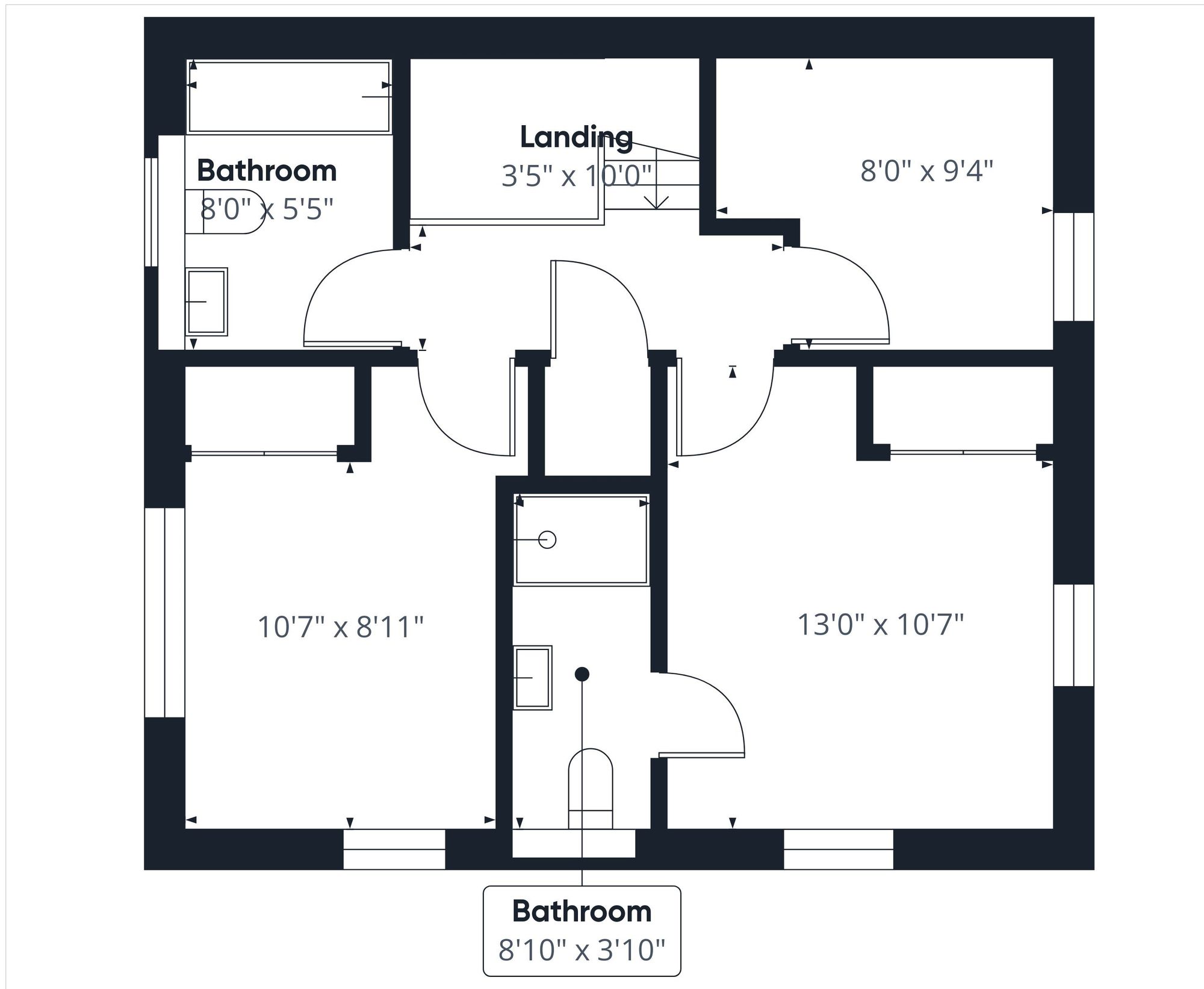 3 bed semi-detached house for sale in Barnham Road, Eastergate, PO20 - Property floorplan