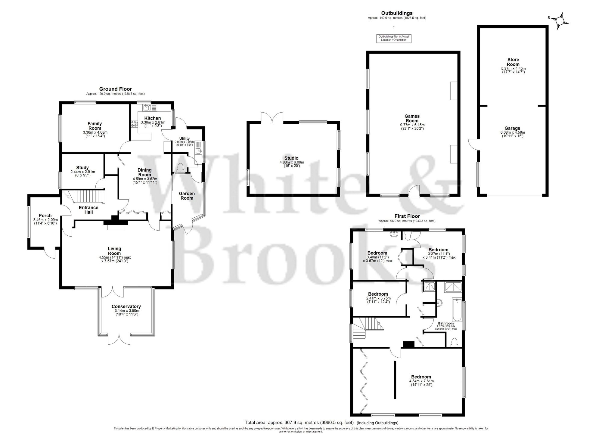 4 bed detached house for sale in Marshall Avenue, Bognor Regis, PO21 - Property floorplan
