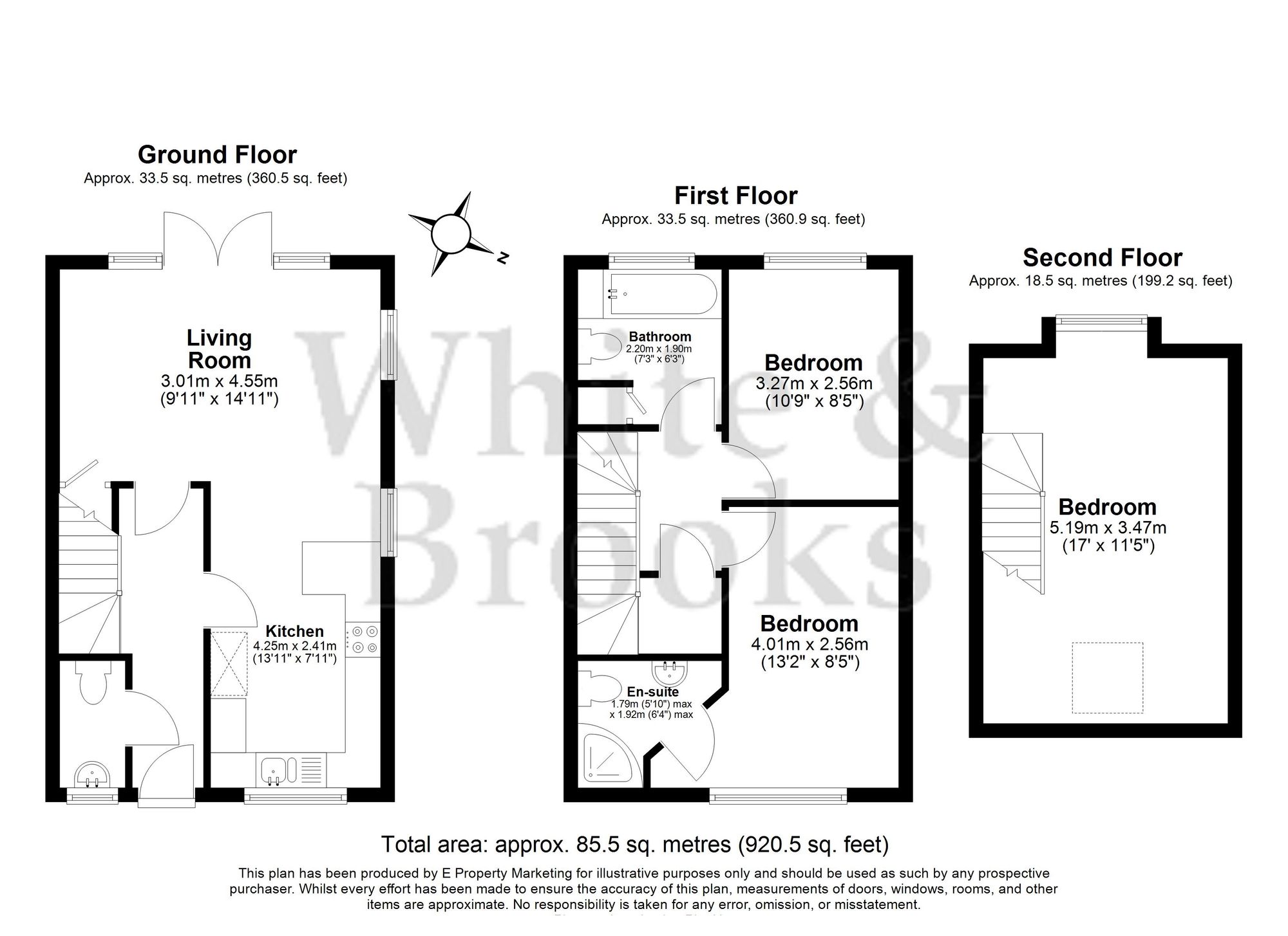 3 bed semi-detached house for sale in Chichester Road, Bognor Regis, PO21 - Property floorplan