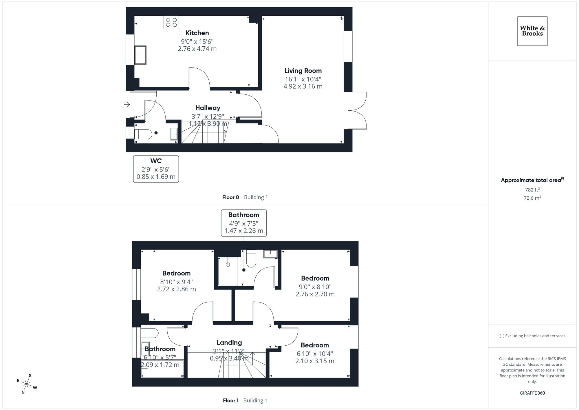 3 bed semi-detached house for sale in Harris Road, West Broyle, PO19 - Property floorplan