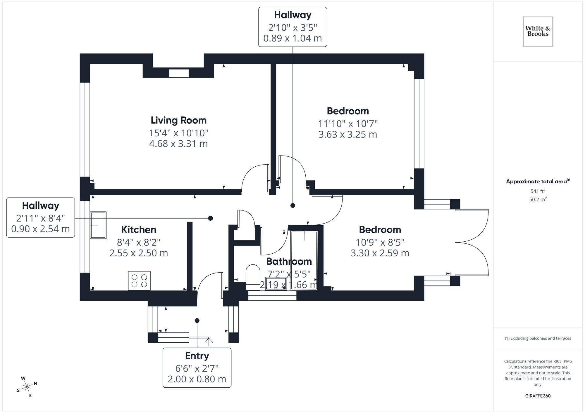 2 bed semi-detached bungalow for sale in Sun Park Close, Bognor Regis, PO21 - Property floorplan