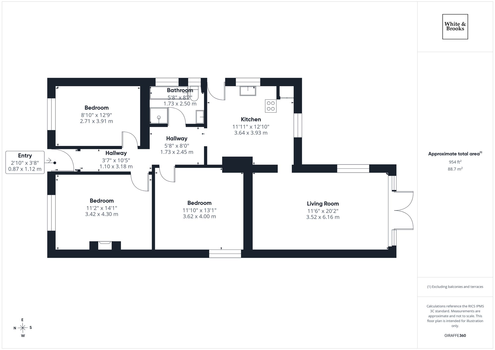 3 bed detached bungalow for sale in Westway, Bognor Regis, PO22 - Property floorplan