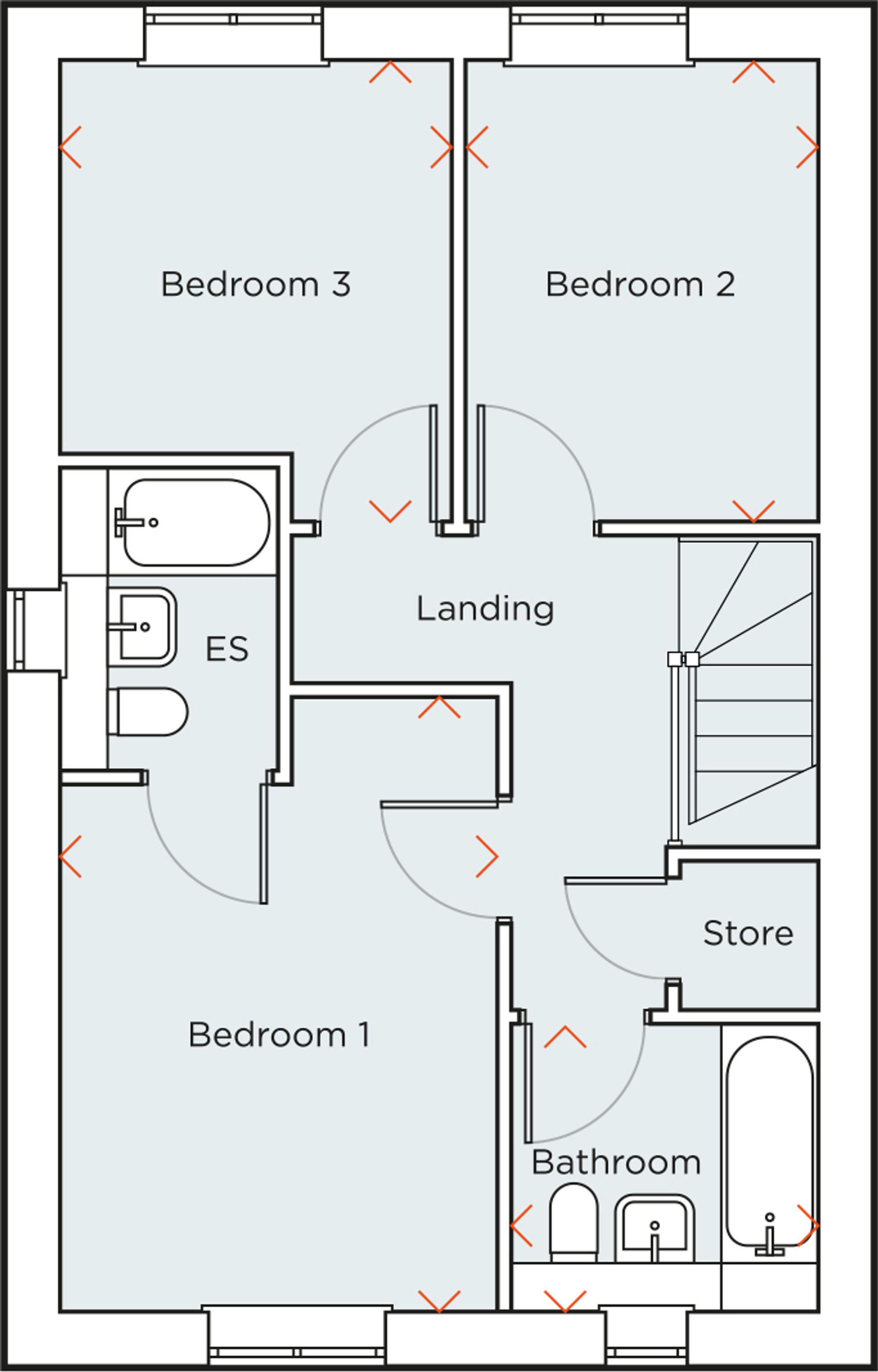 3 bed detached house for sale in Luker Place, Romney Broadwalk, PO22 - Property floorplan