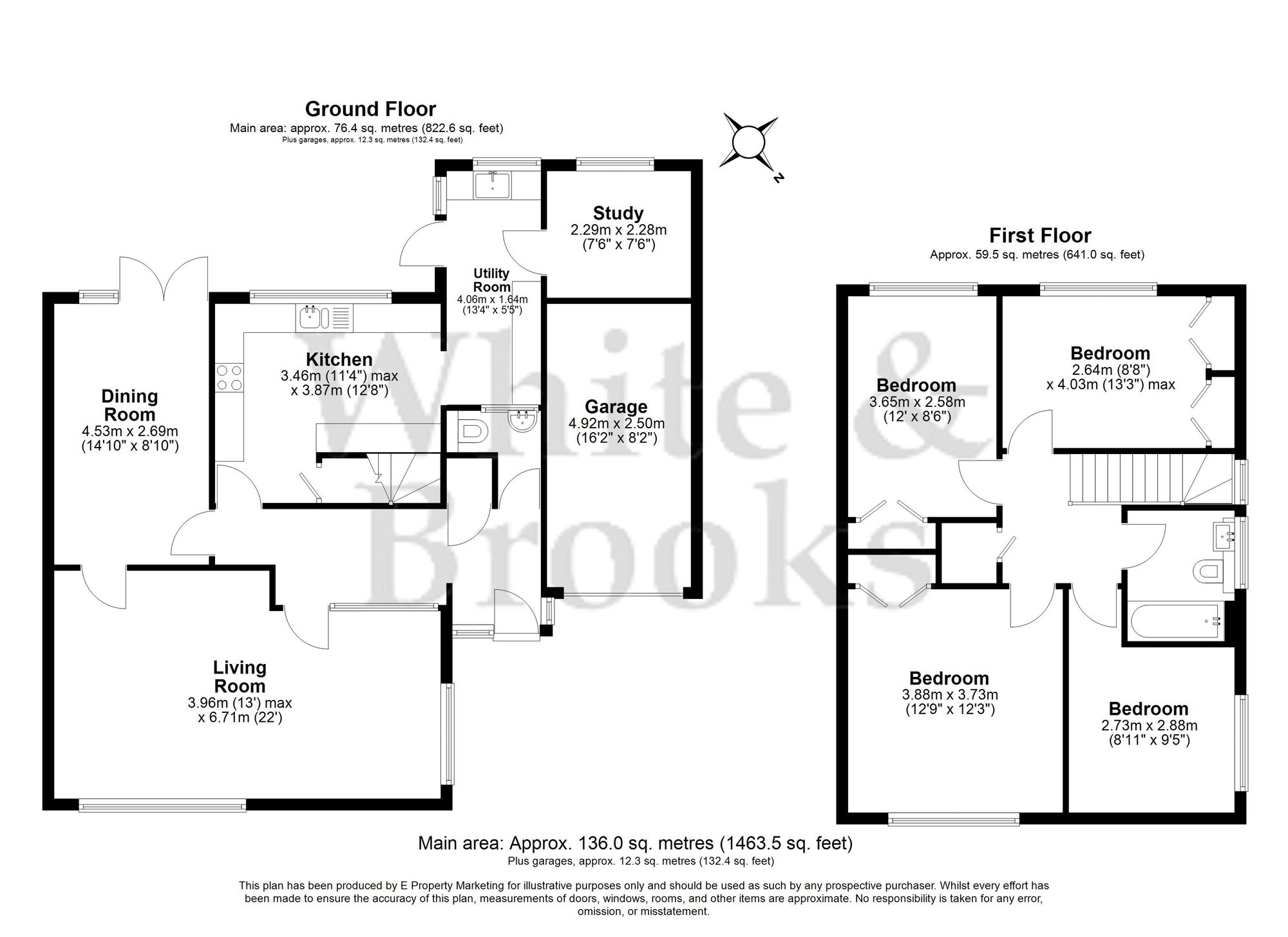 4 bed detached house for sale in Worcester Road, Chichester, PO19 - Property floorplan