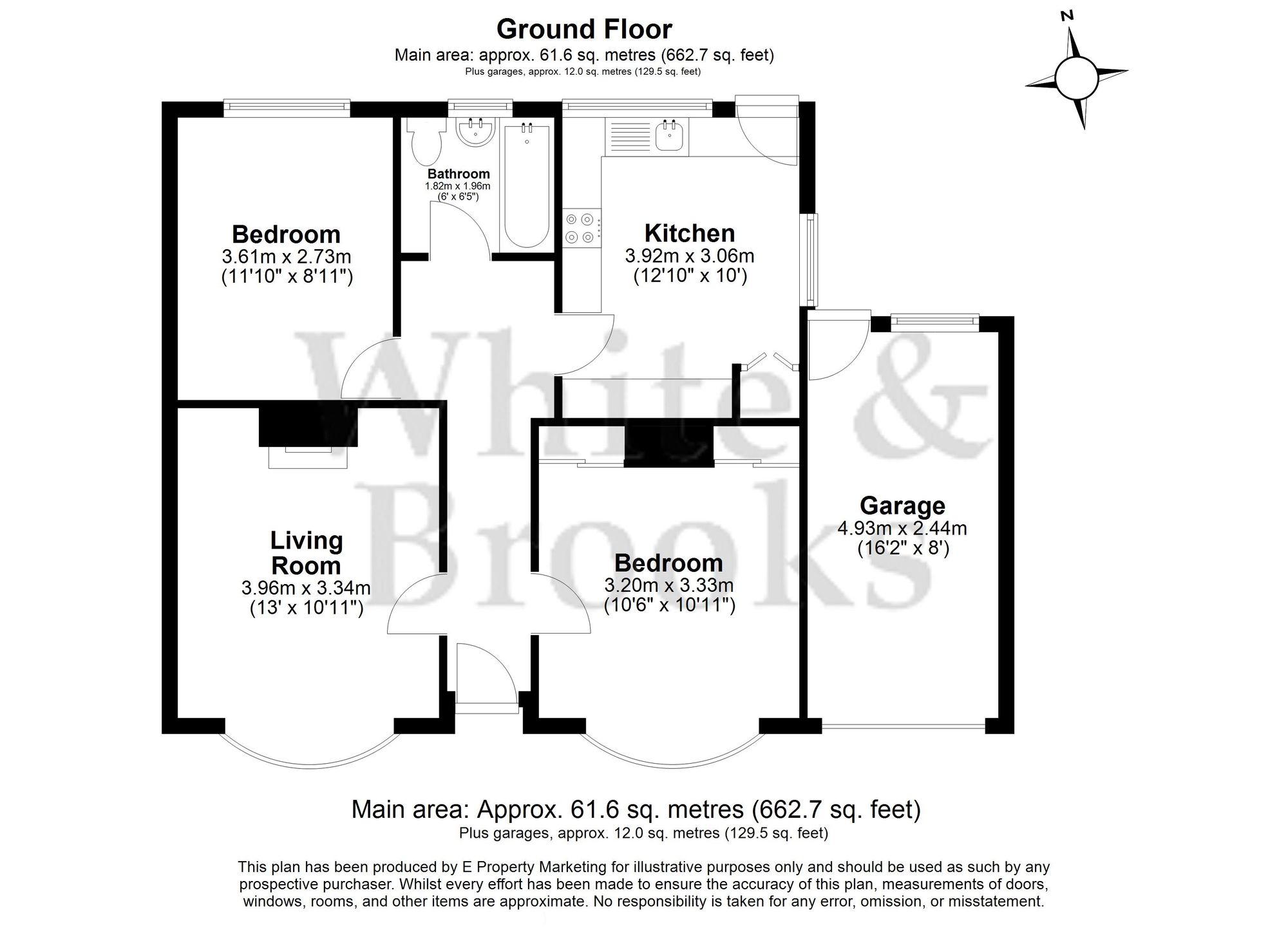 2 bed detached bungalow for sale in Westway, Bognor Regis, PO22 - Property floorplan