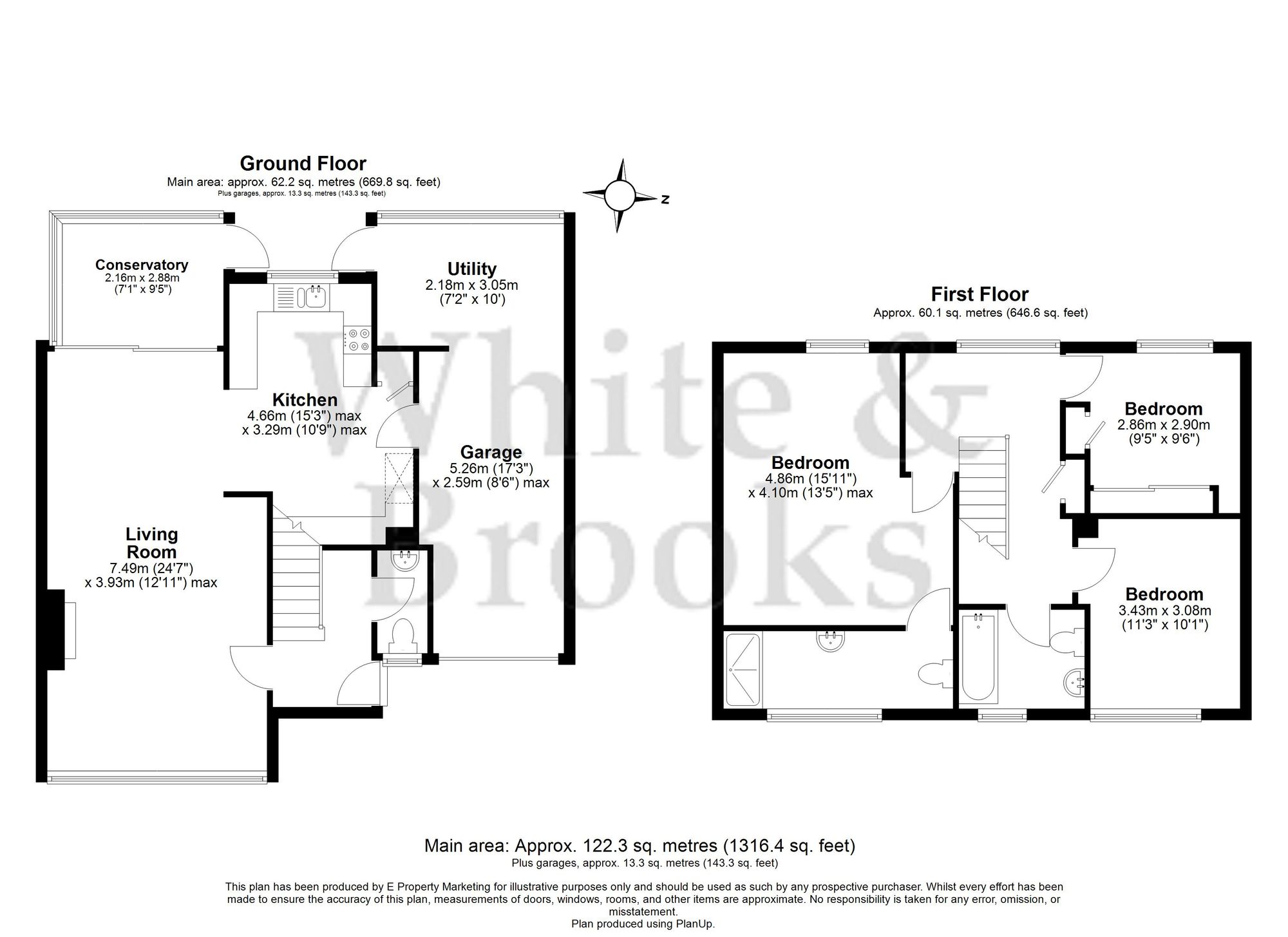 3 bed semi-detached house for sale in The Holdens, Bosham, PO18 - Property floorplan