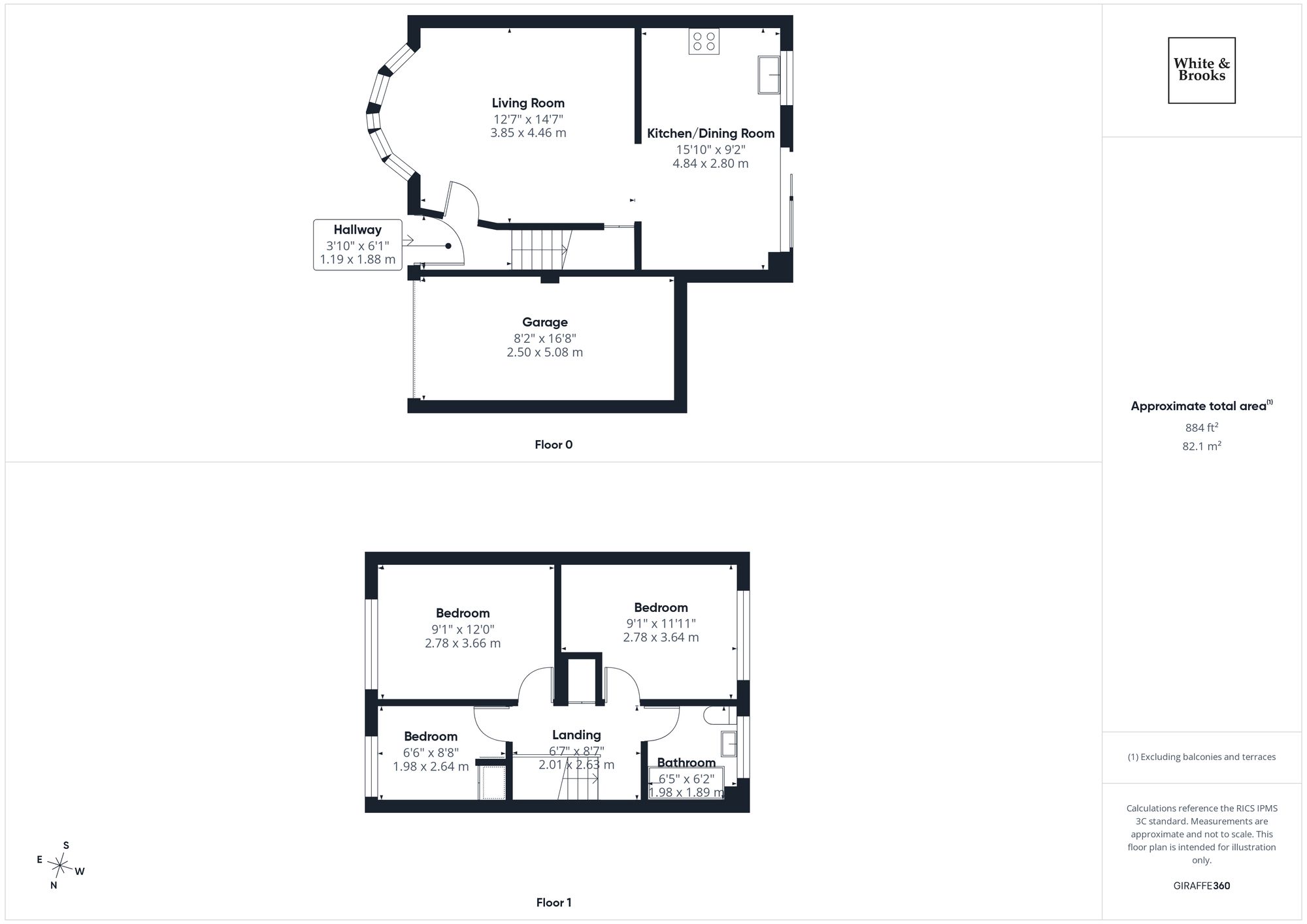 3 bed mid-terraced house for sale in Woodside, Barnham, PO22 - Property floorplan