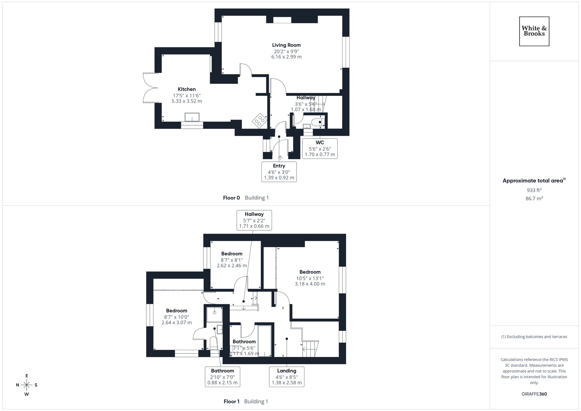 3 bed semi-detached house for sale in Rogate, Petersfield, GU31 - Property floorplan