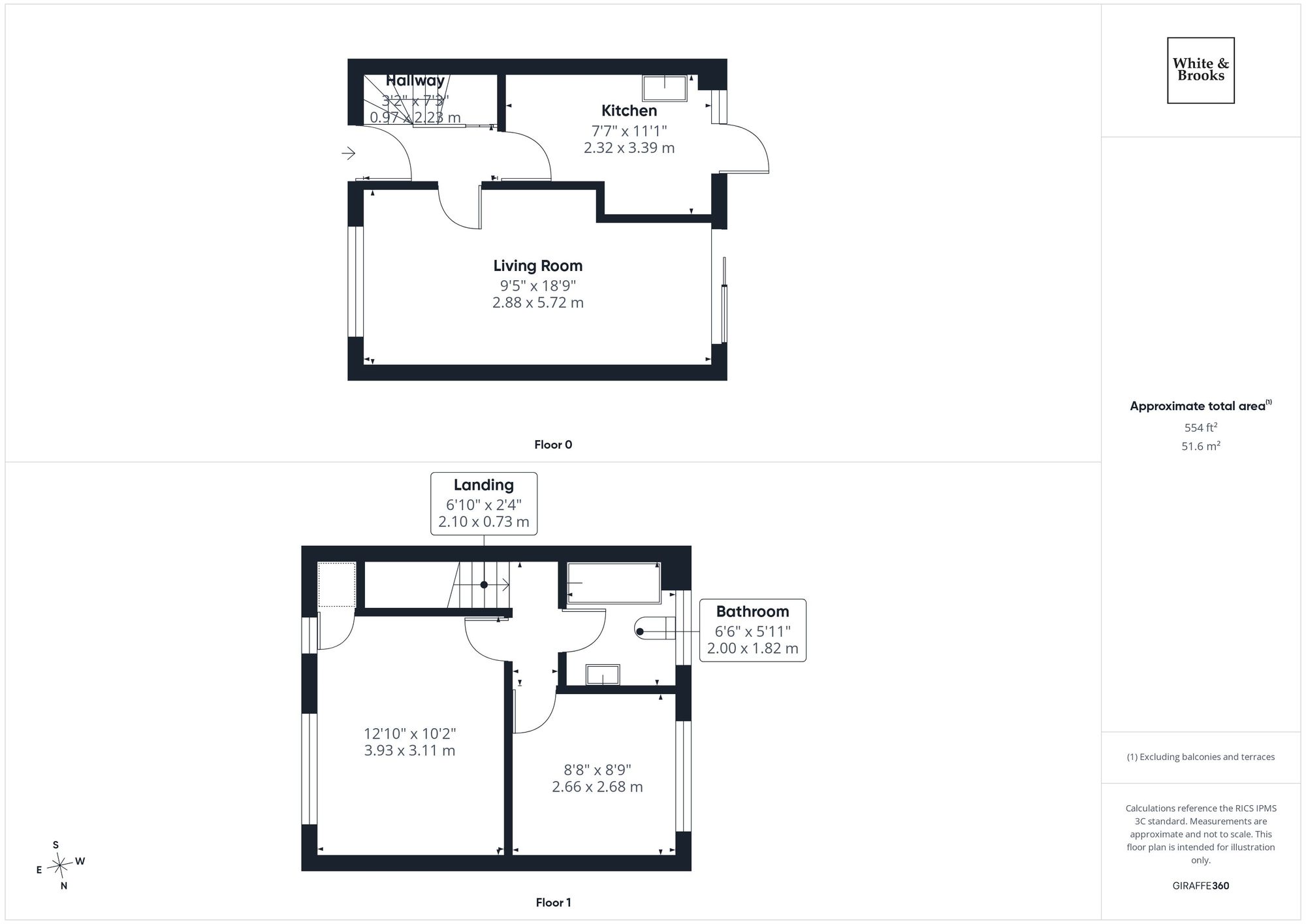 2 bed end of terrace house for sale in Pulborough Way, Bognor Regis, PO22 - Property floorplan