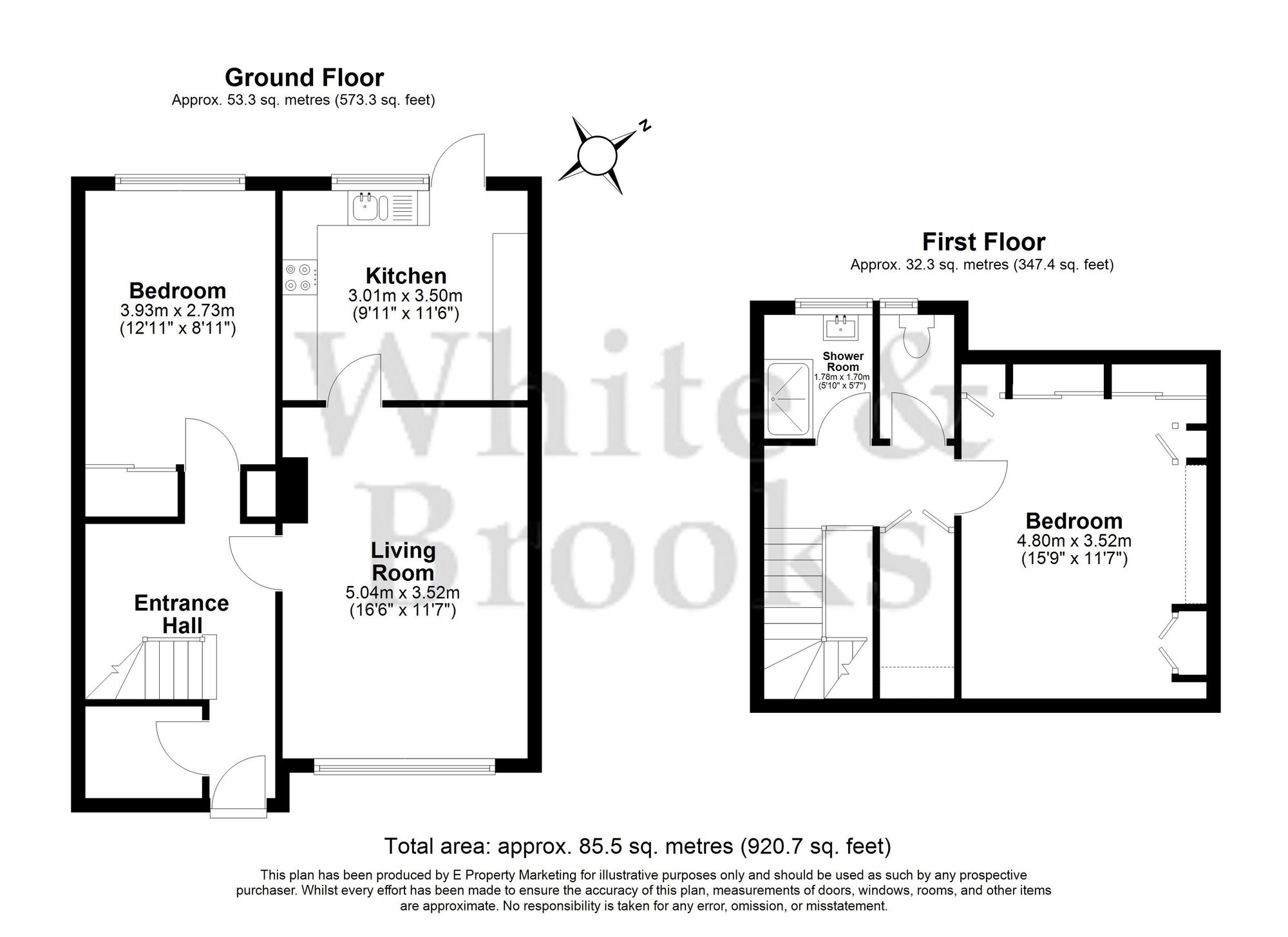 2 bed chalet for sale in Elbridge Crescent, Bognor Regis, PO21 - Property floorplan