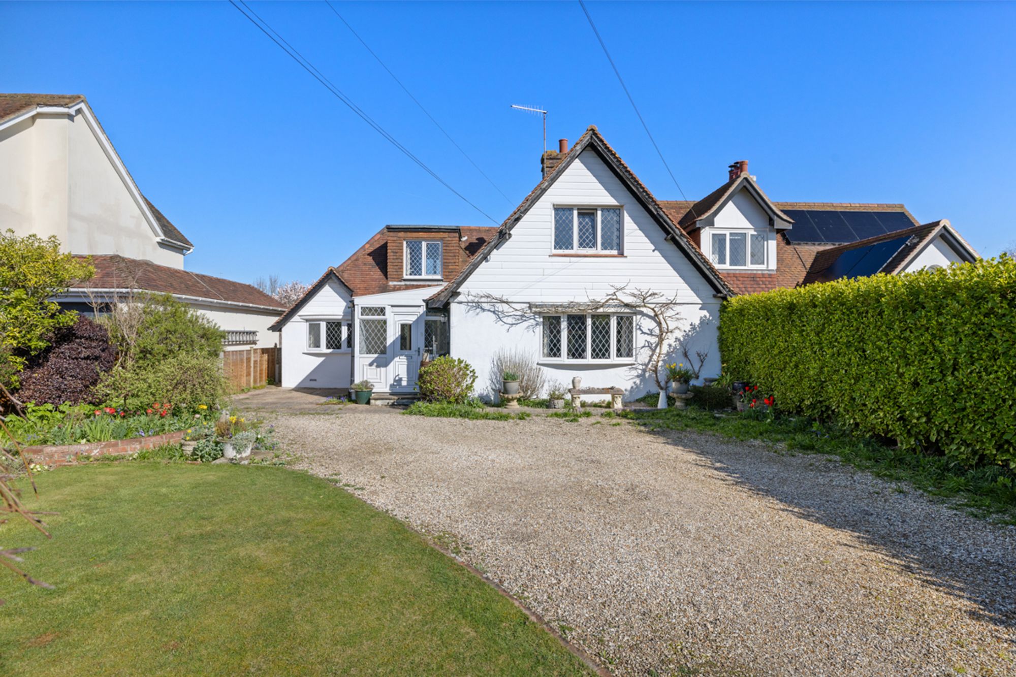 This beautifully presented three-bedroom, two-bathroom semi-detached house is a showcase of period charm blended with contemporary style.