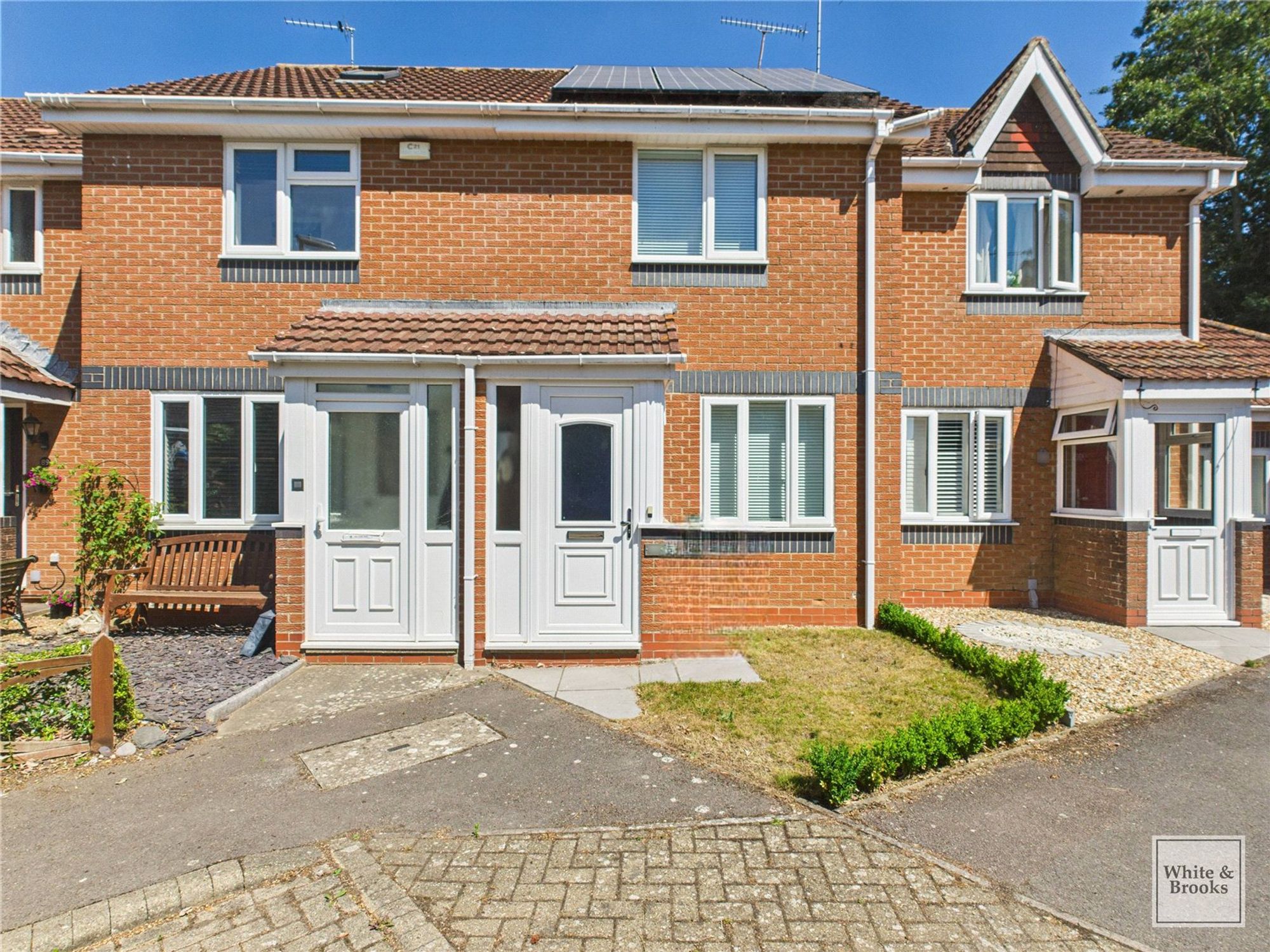 This well presented two-bedroom terraced house with garage is situated in a desirable cul-de-sac in the popular village of Tangmere, just 3 miles e...