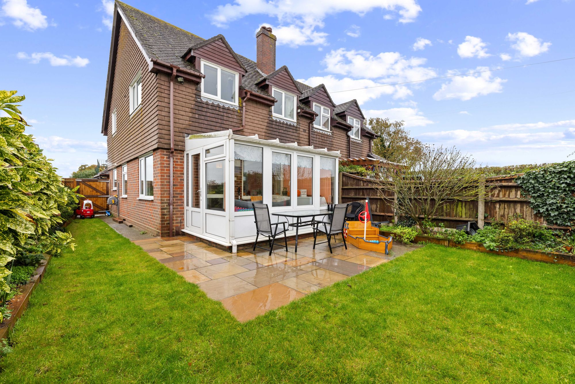 3 bed semi-detached house for sale in Main Road, Fishbourne, PO18 3