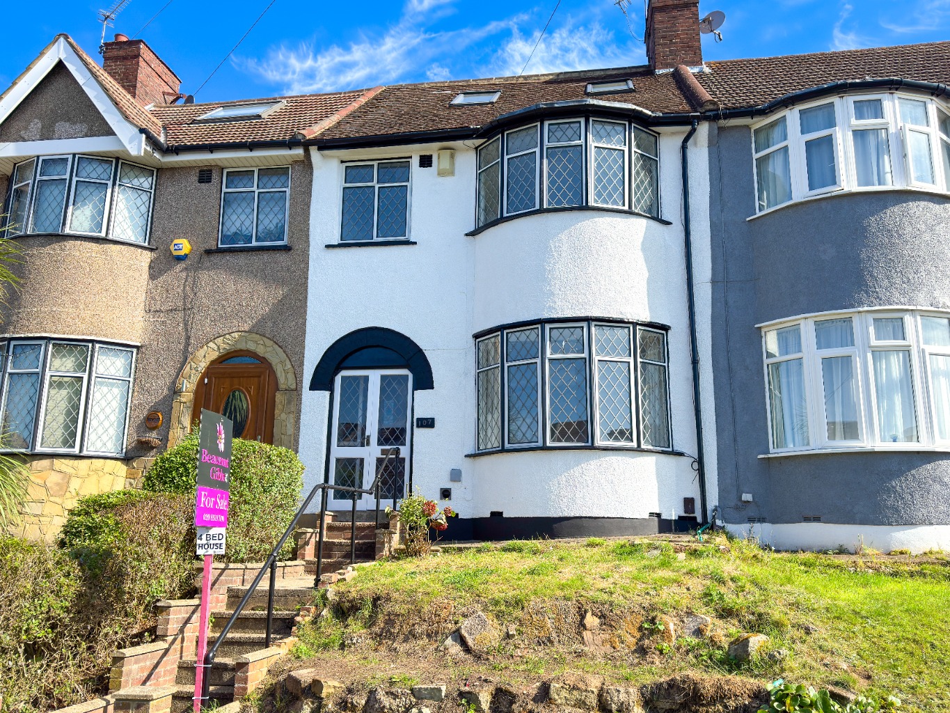 A*様 house on the hill Checker 90 4 bed terraced house for sale in Moordown, Shooters Hill, London