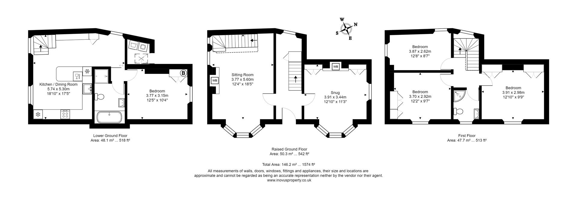 4 bed detached house for sale in Goldney Road, Bristol - Property floorplan