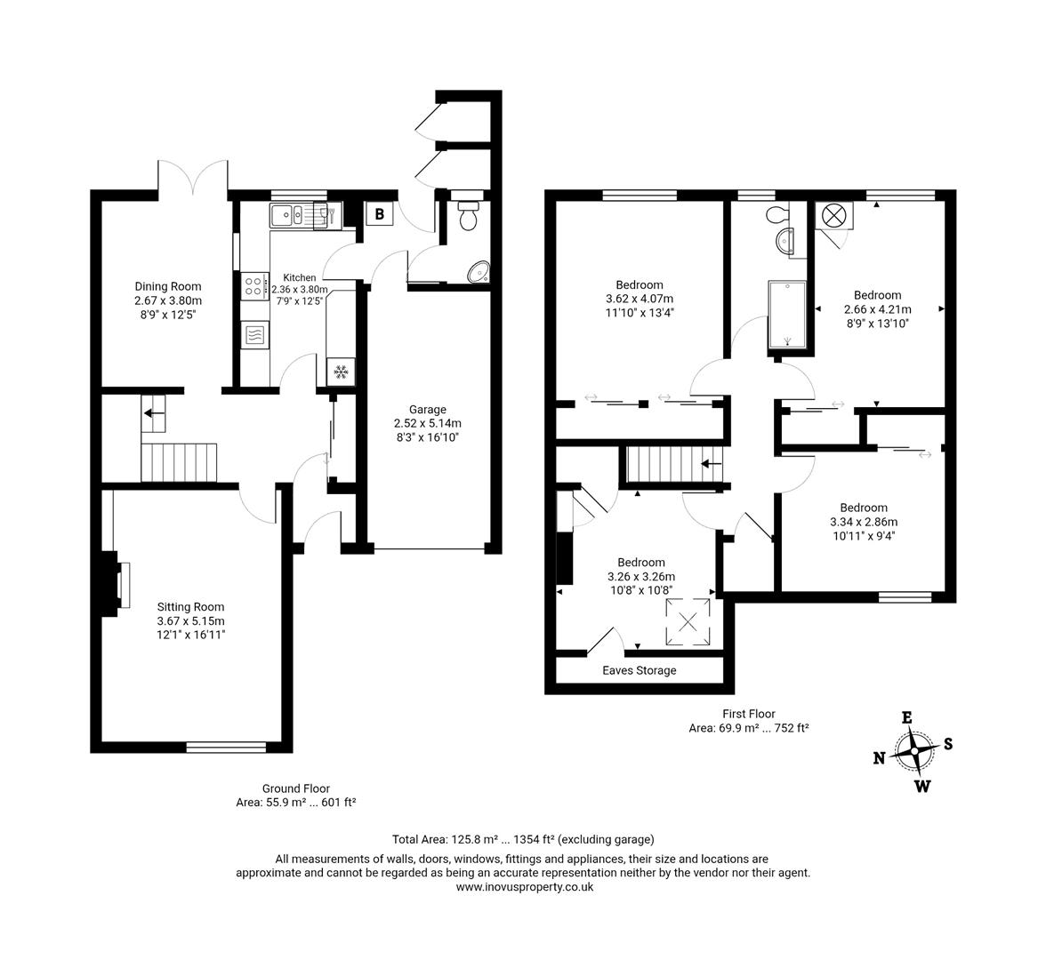 4 bed house for sale in Waterdale Close, Bristol - Property floorplan