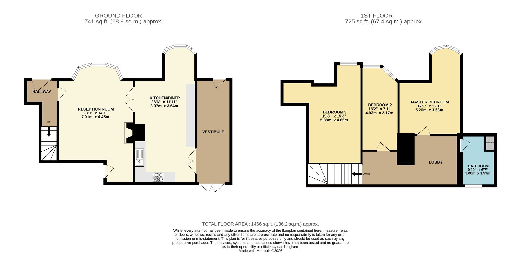 3 bed semi-detached house to rent in Ford Street, Woodlands House Ford Street, TA21 - Property floorplan