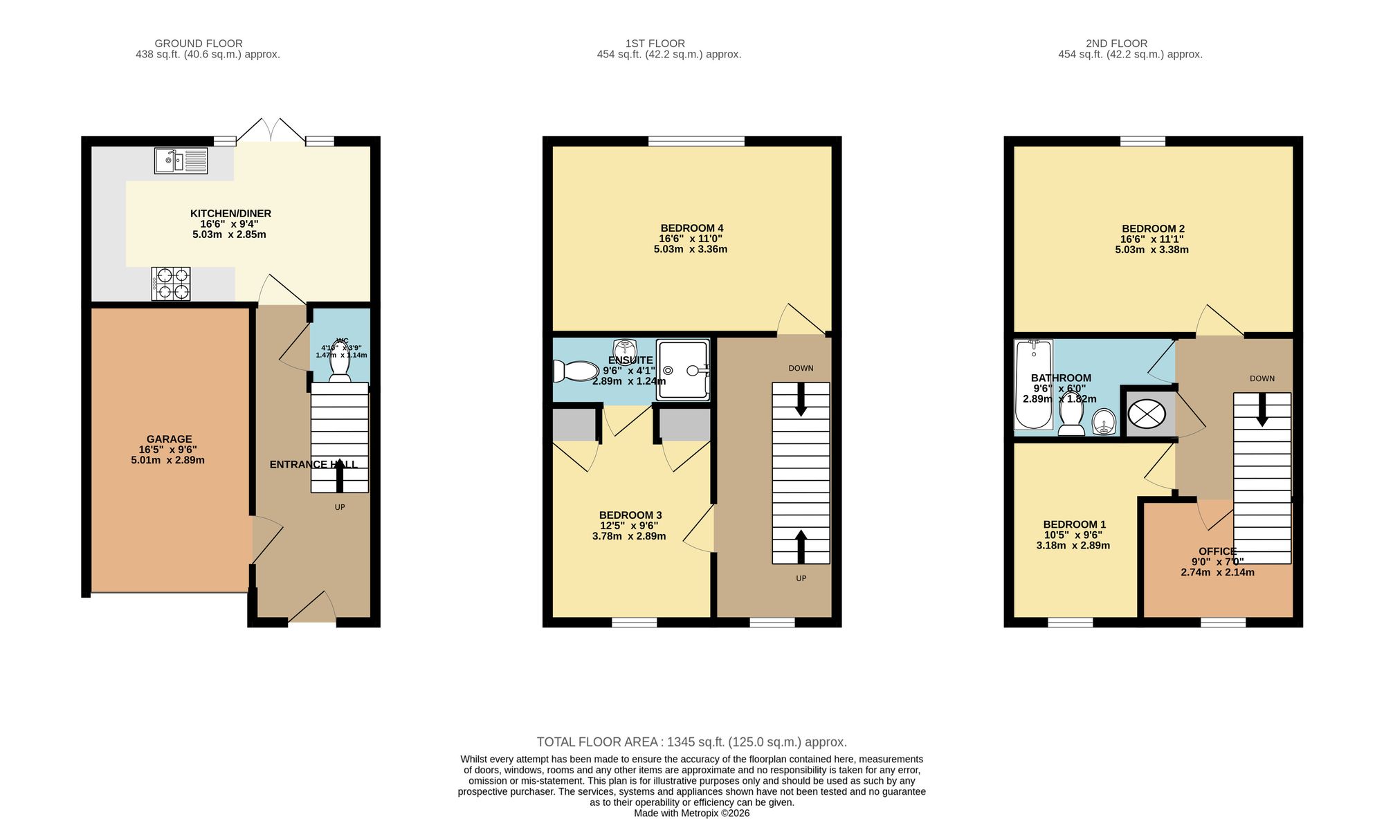 1 bed house of multiple occupation to rent in Massingham Park, Taunton, TA2 - Property floorplan