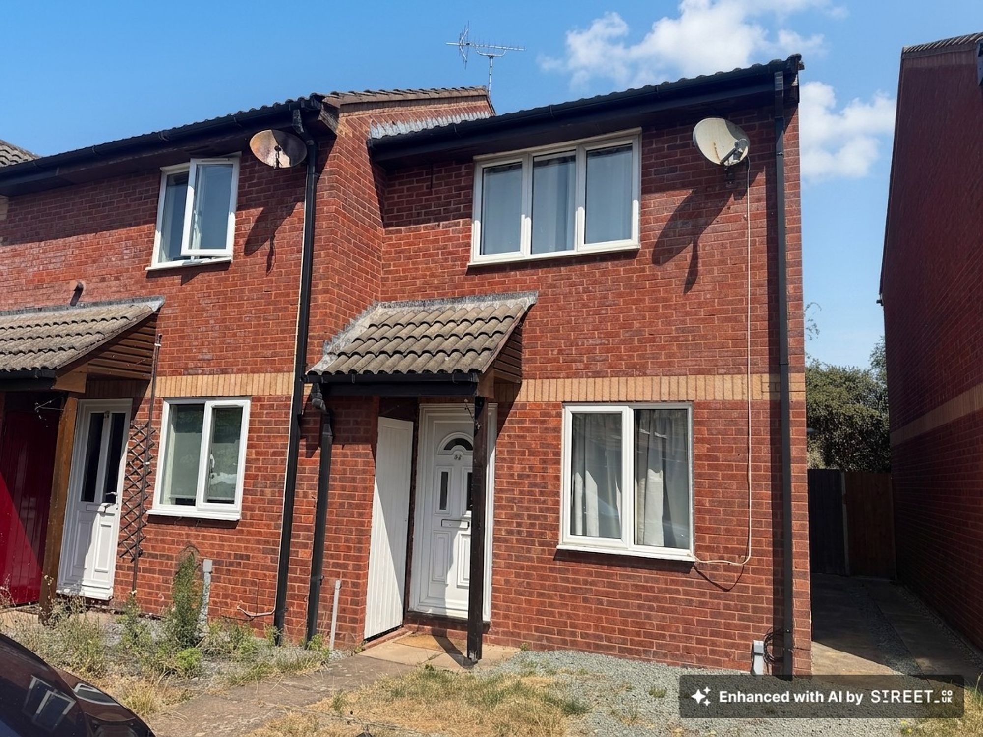2 bed end of terrace house to rent in Witham Close, Taunton, TA1 - Property Image 1