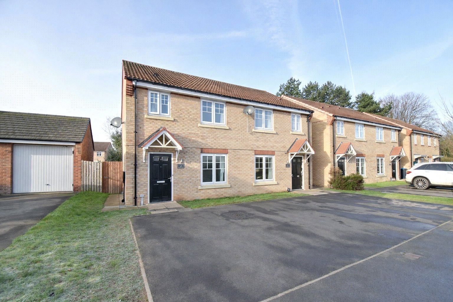 3 Bed Semi-Detached House For Sale In Cheviot Close, Brompton, Northallerton, North Yorkshire, DL6