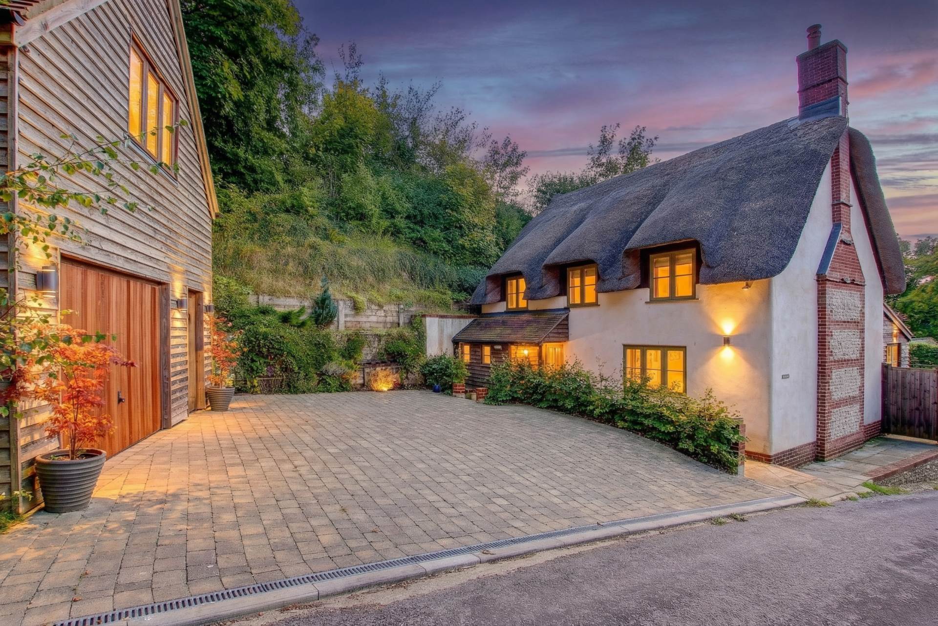 4 bed detached house for sale in Chalky Path, Winterborne Stickland, DT11