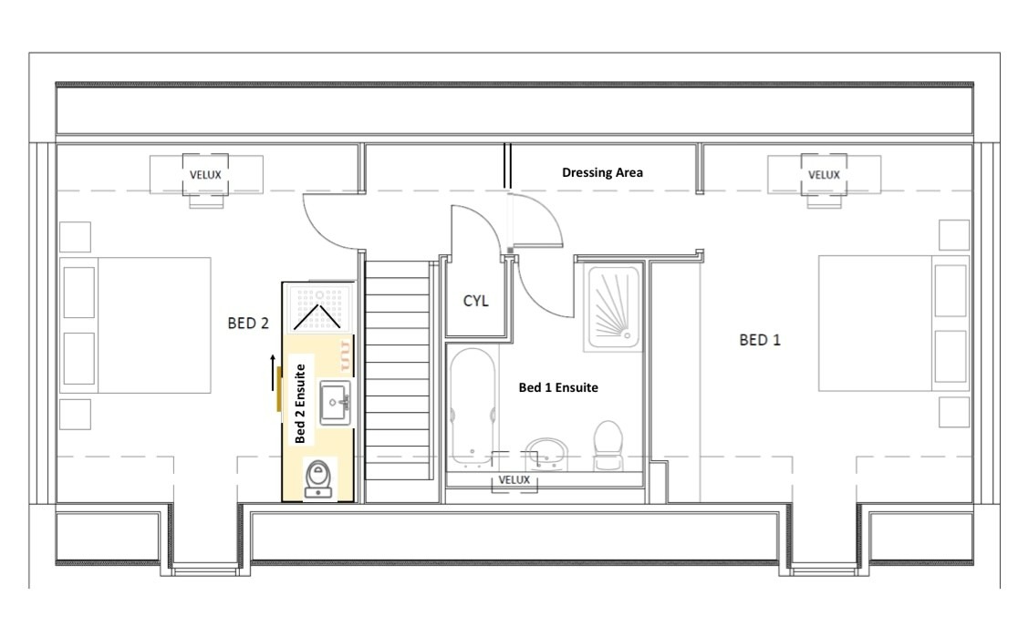4 bed detached house for sale in Mill Road, Huntingdon - Property Floorplan