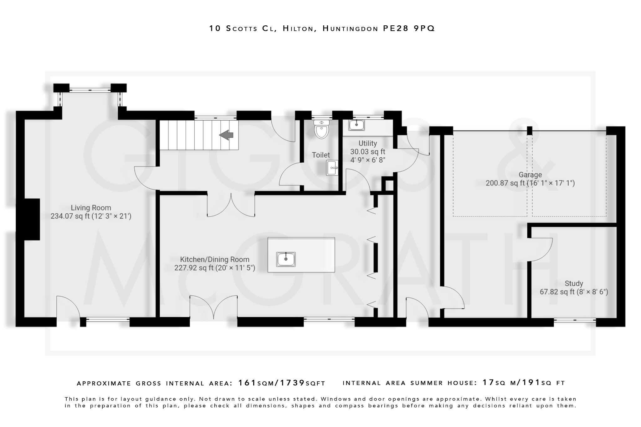 4 bed detached house for sale in Scotts Close, Cambridgeshire - Property Floorplan