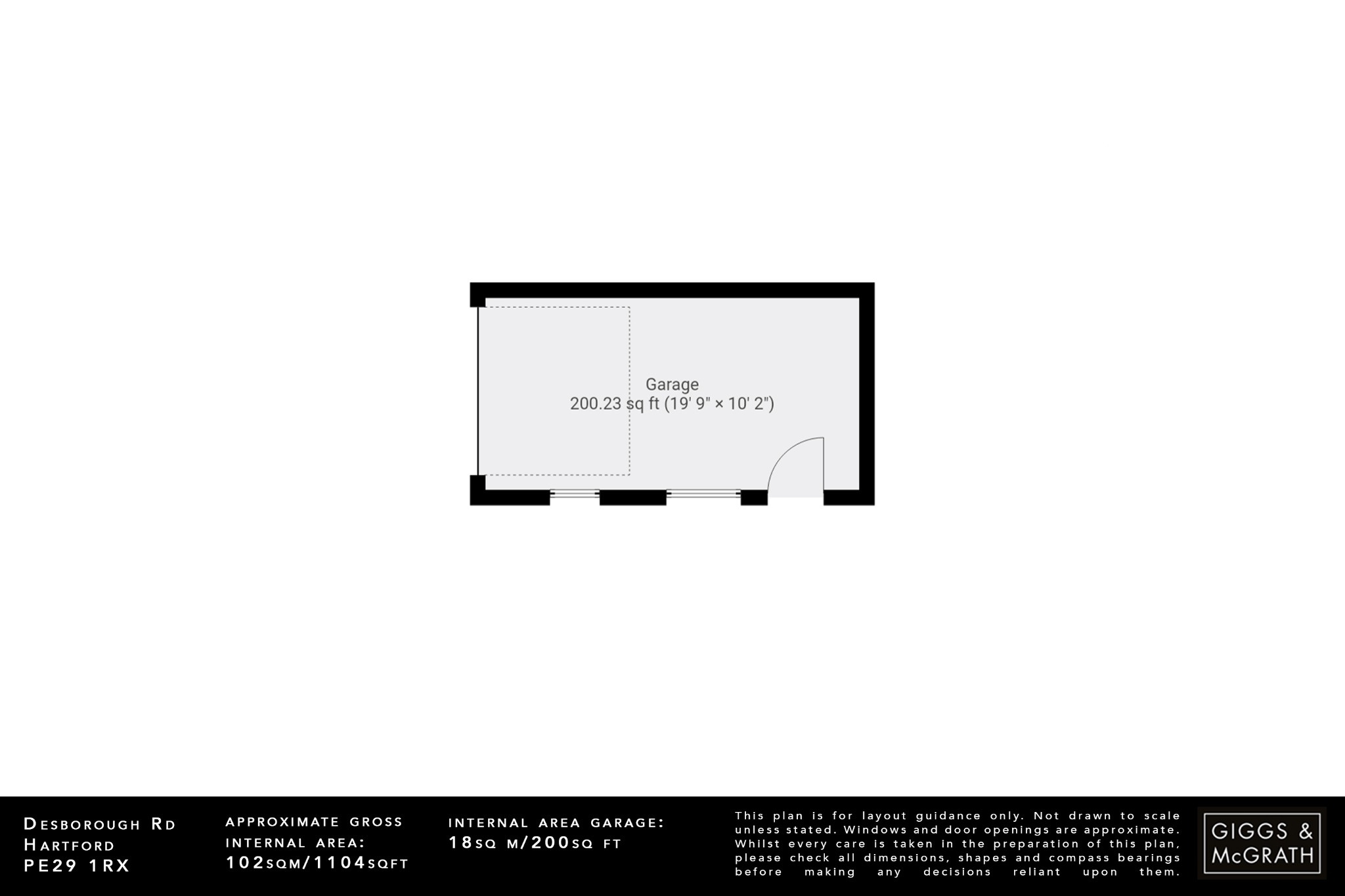 3 bed detached bungalow for sale in Desborough Road, Huntingdon - Property Floorplan