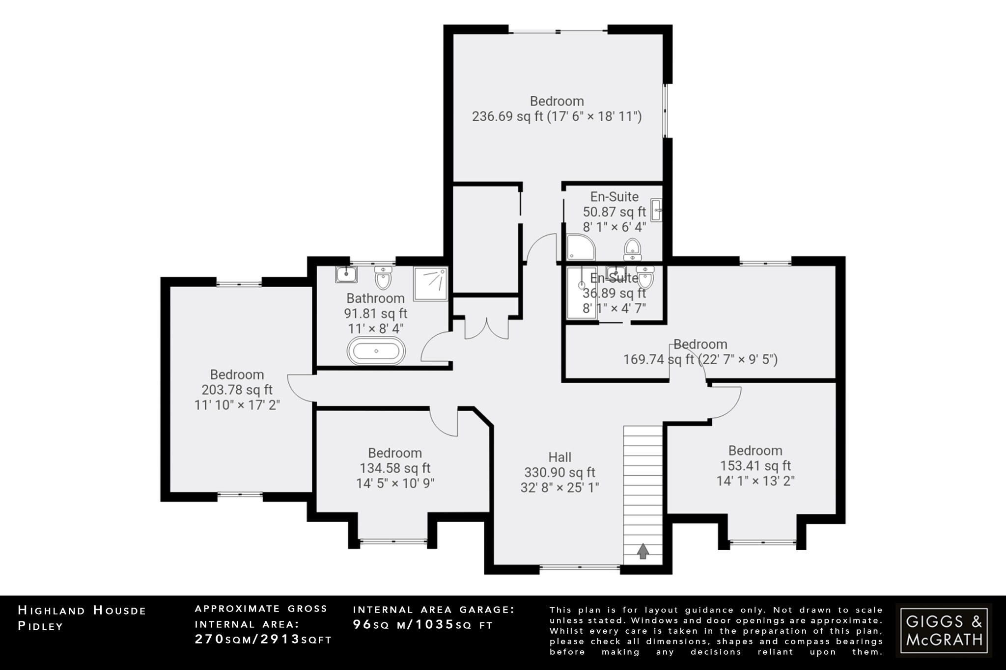 5 bed detached house for sale in Fen Road, Huntingdon - Property Floorplan
