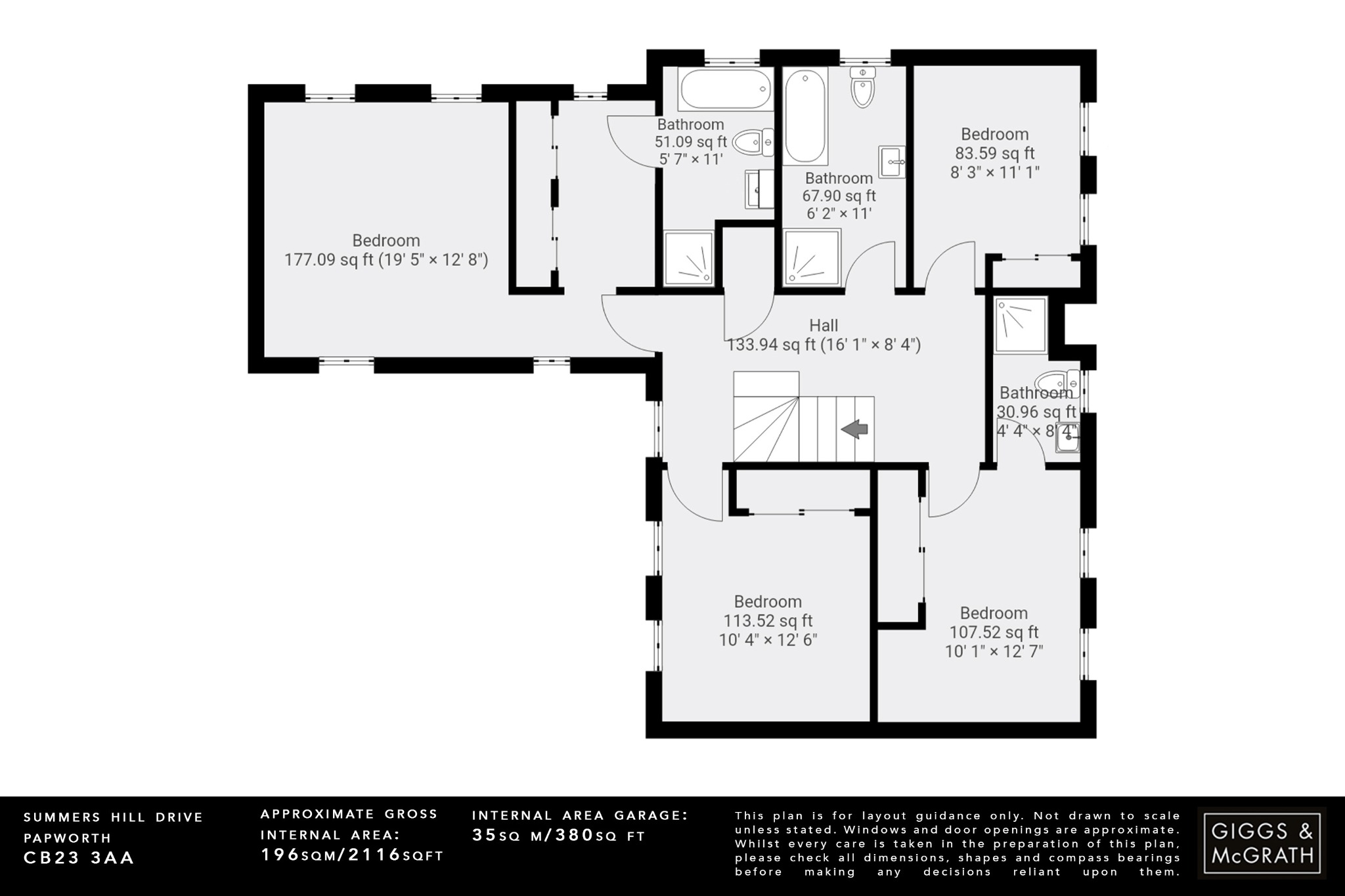 4 bed detached house for sale in Summer's Hill Drive, Cambridge - Property Floorplan