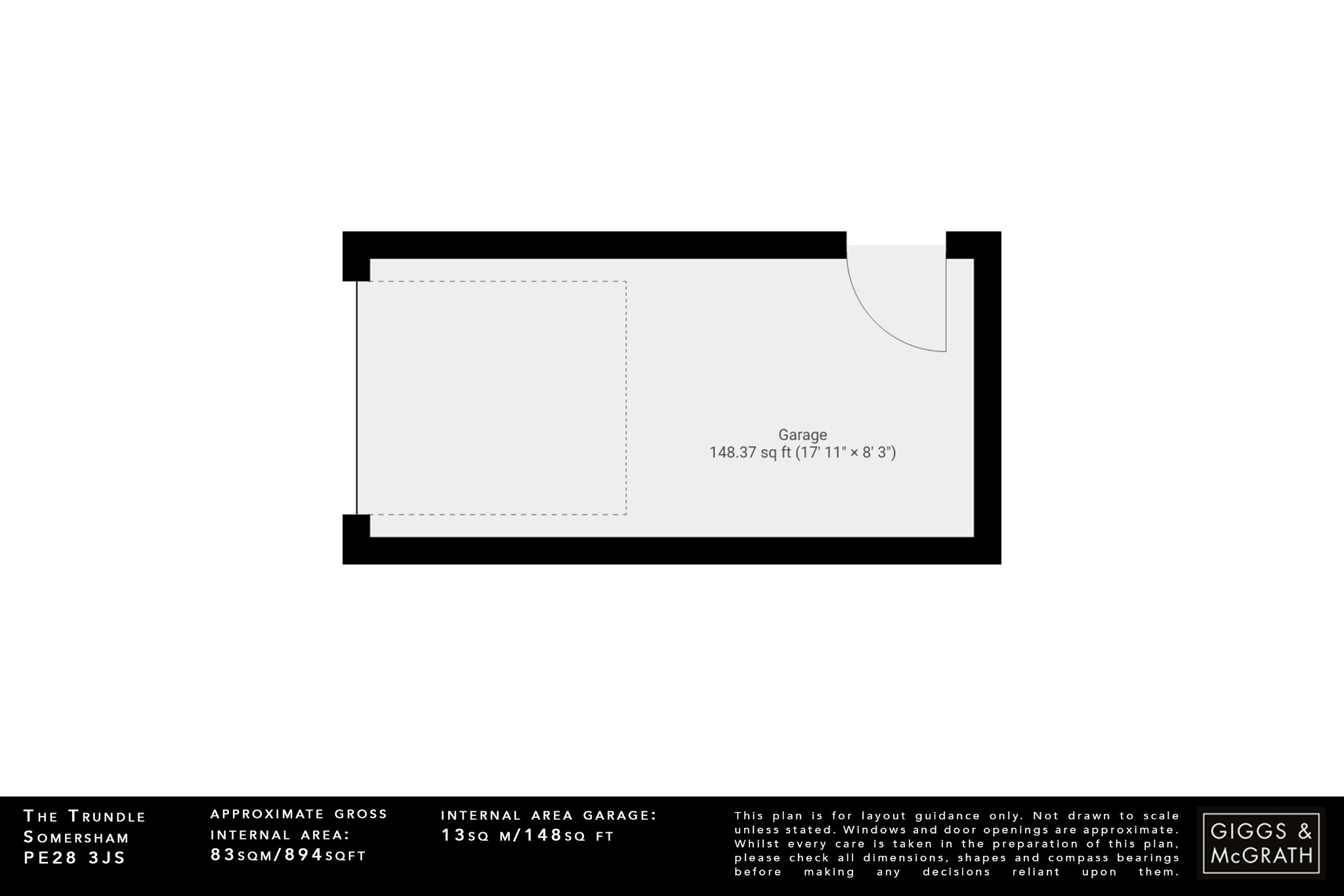 3 bed semi-detached house for sale in The Trundle, Huntingdon - Property Floorplan