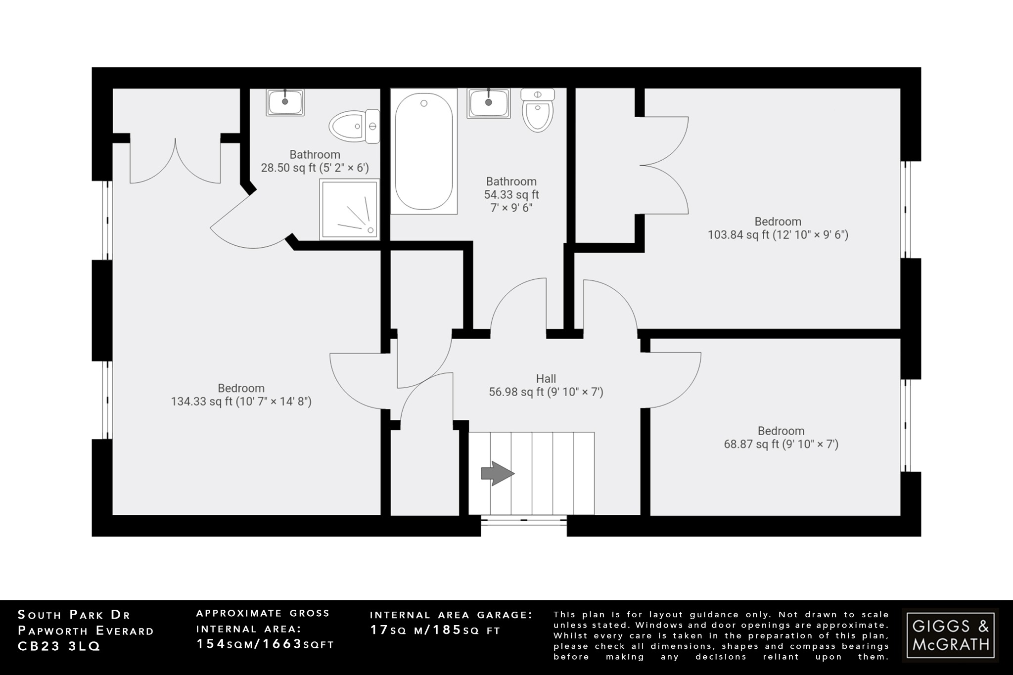 4 bed end of terrace house for sale in South Park Drive, Cambridge - Property Floorplan