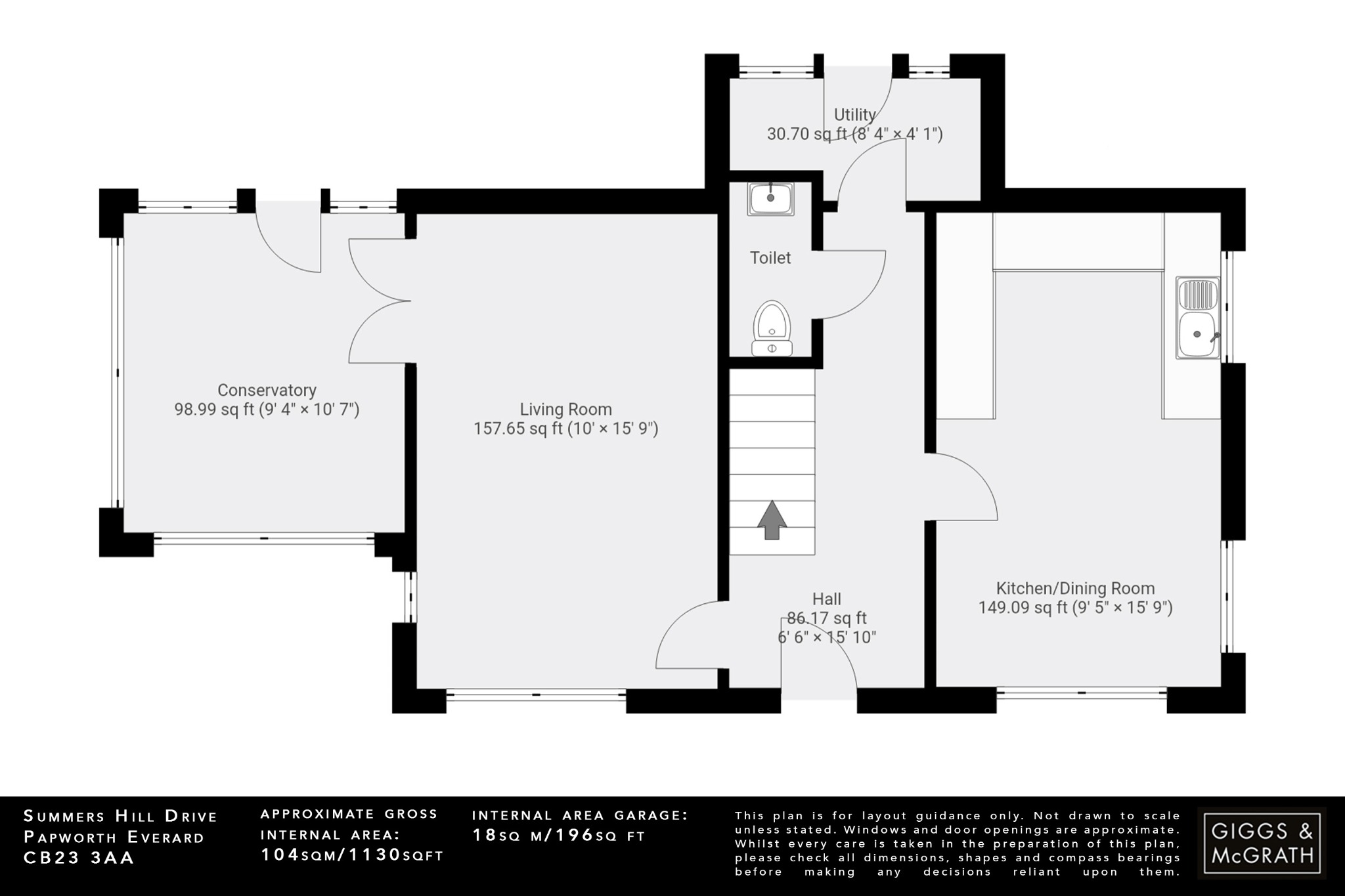 3 bed detached house for sale in Summer's Hill Drive, Cambridge - Property Floorplan