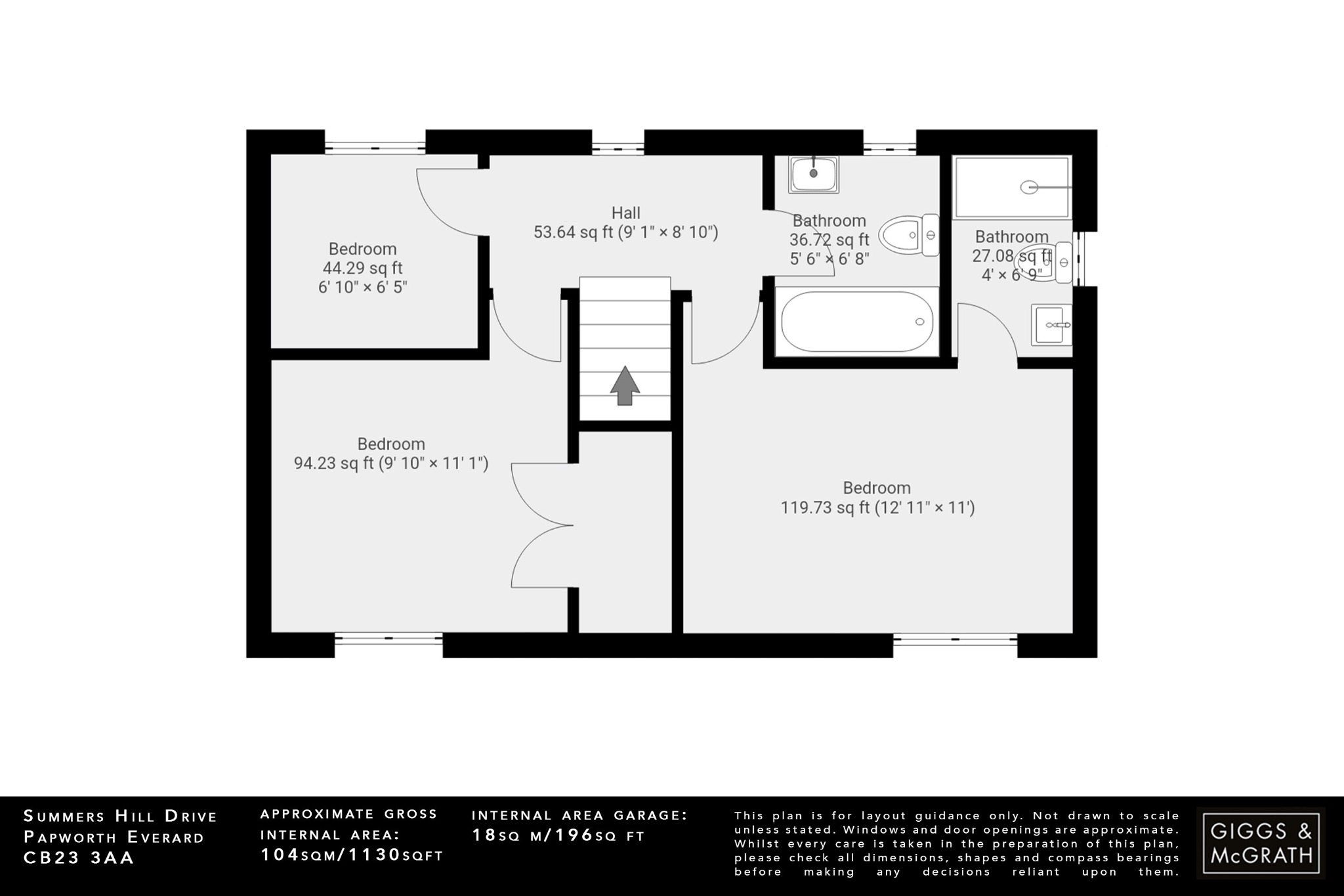3 bed detached house for sale in Summer's Hill Drive, Cambridge - Property Floorplan