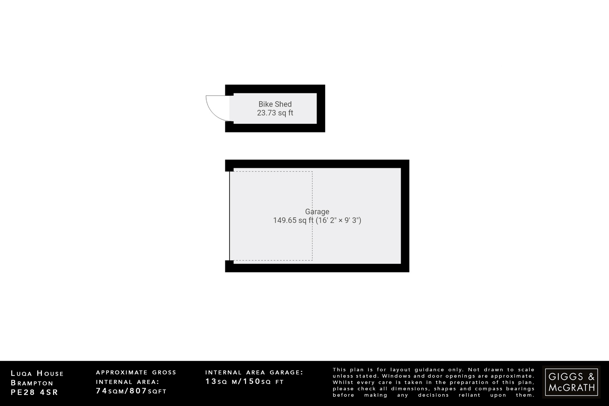2 bed ground floor flat for sale in Luqa House, Brampton - Property Floorplan