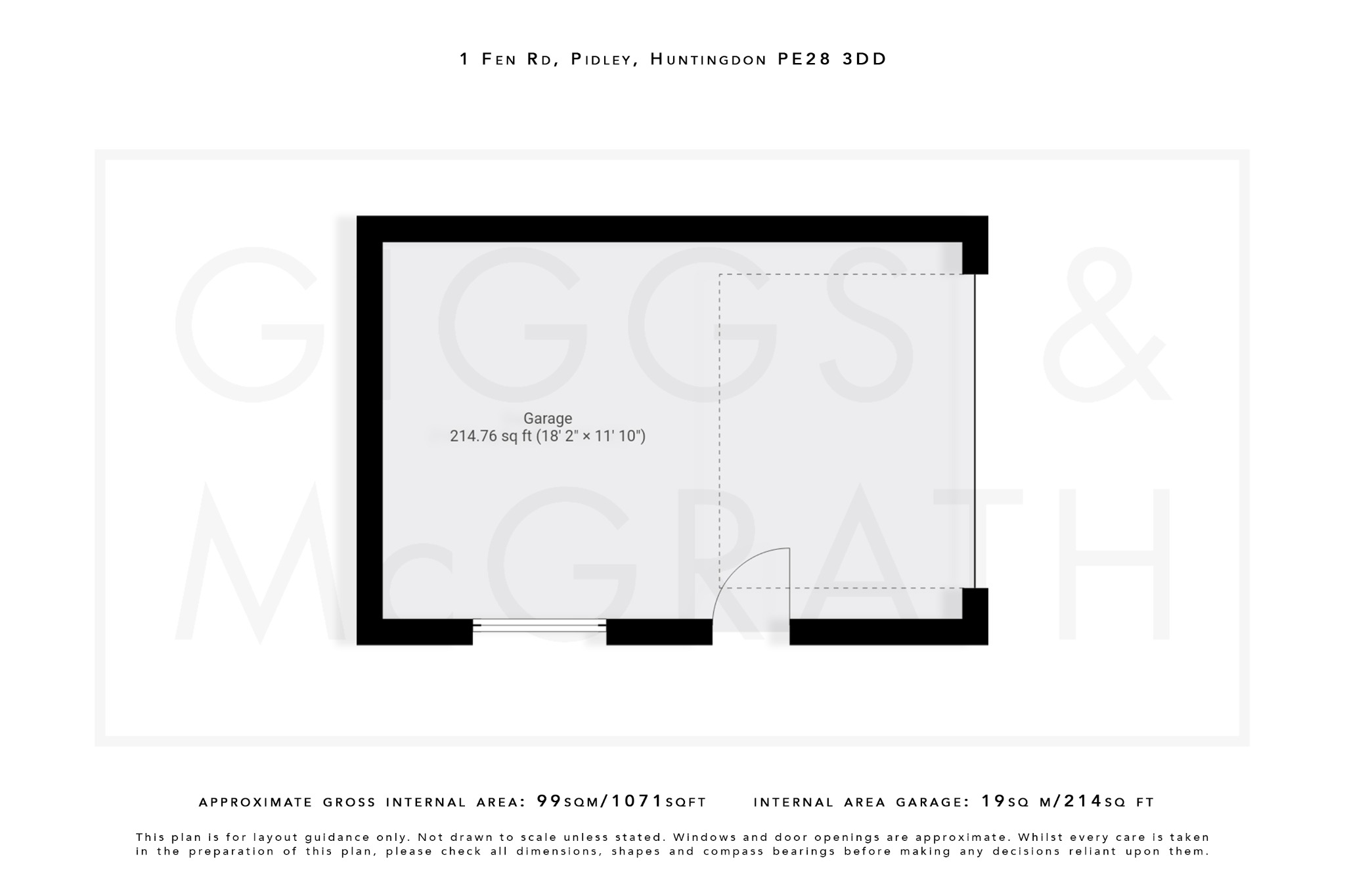3 bed semi-detached house for sale in Fen Road, Huntingdon - Property Floorplan