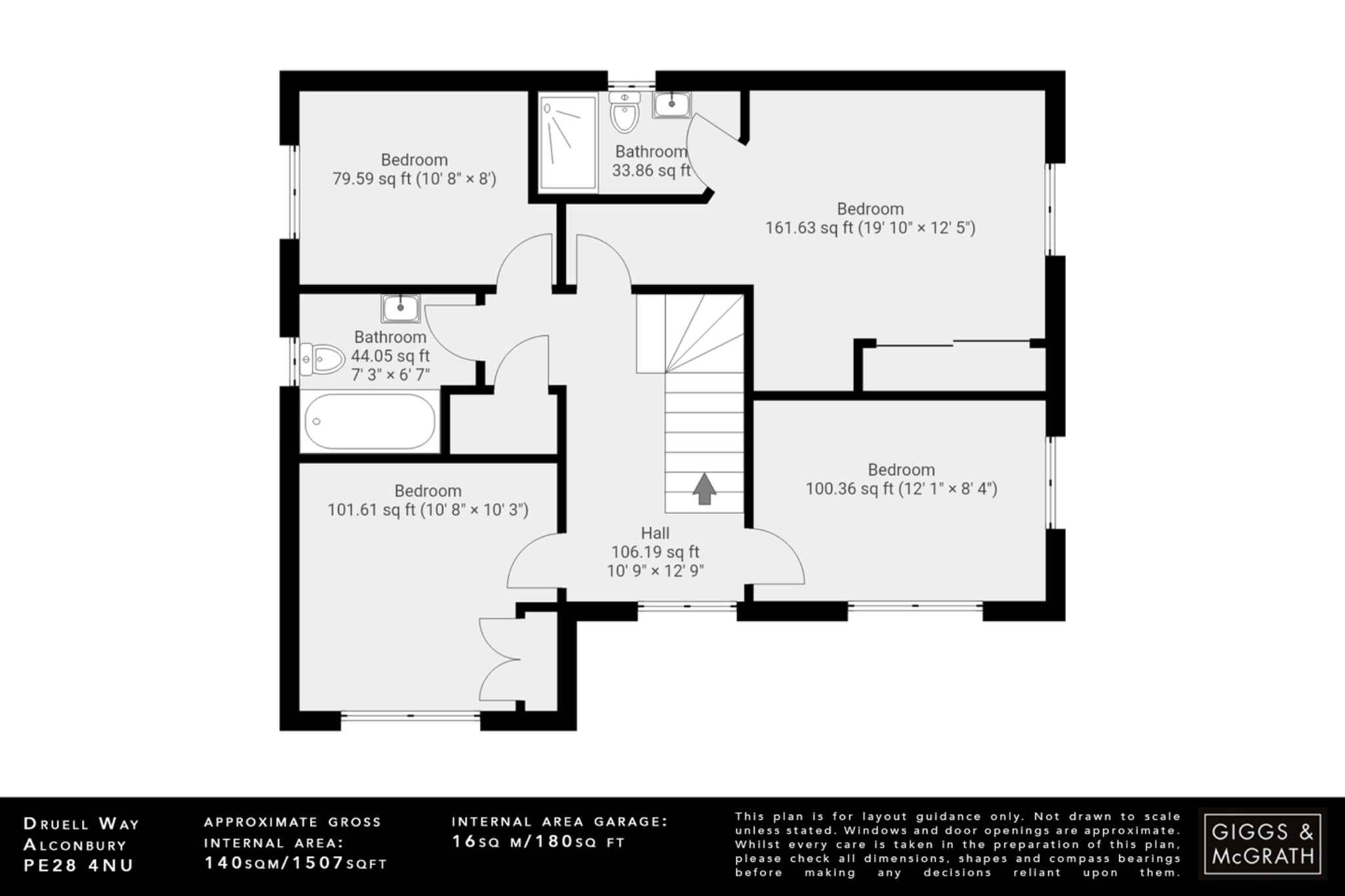 4 bed detached house for sale in Huntingdon Road, Huntingdon - Property Floorplan