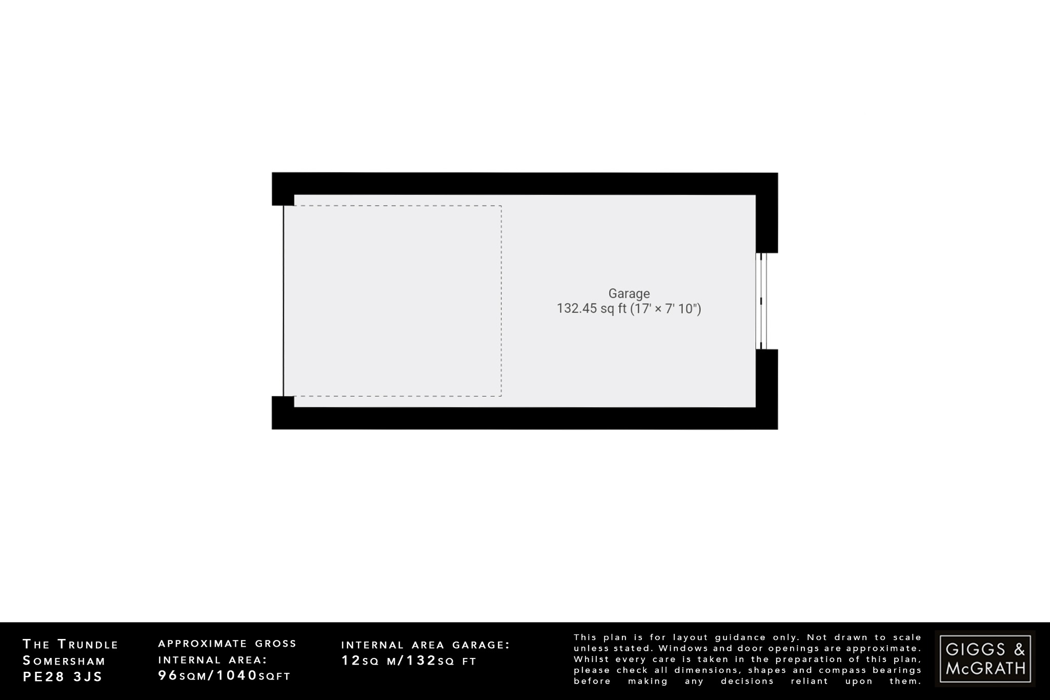 3 bed detached house for sale in The Trundle, Cambridgeshire - Property Floorplan