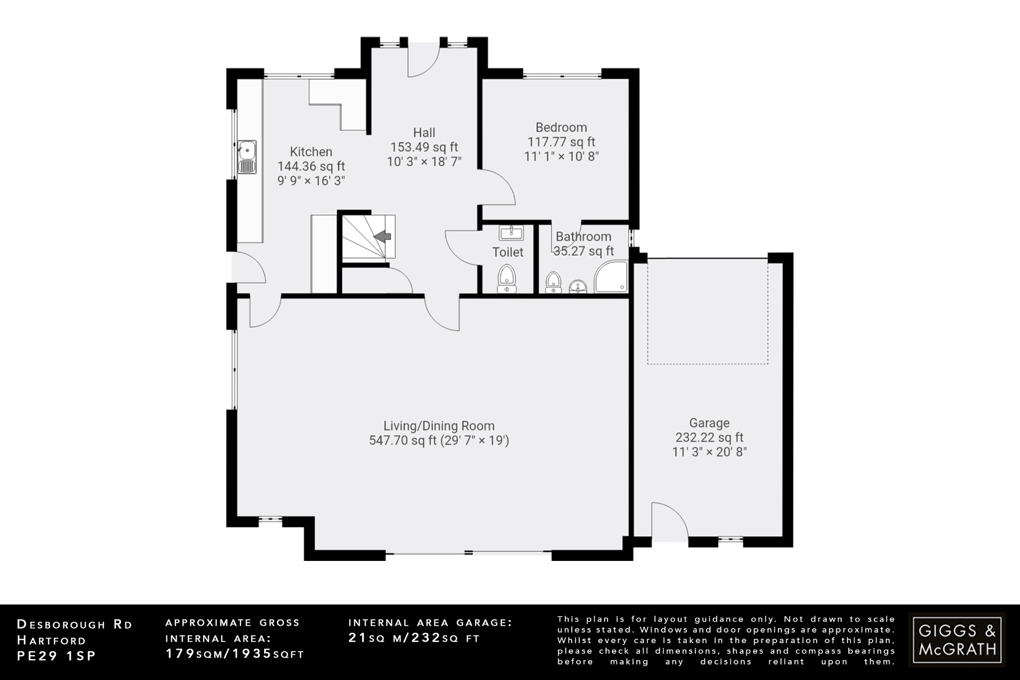 4 bed detached house for sale in Desborough Road, Cambridgeshire - Property Floorplan