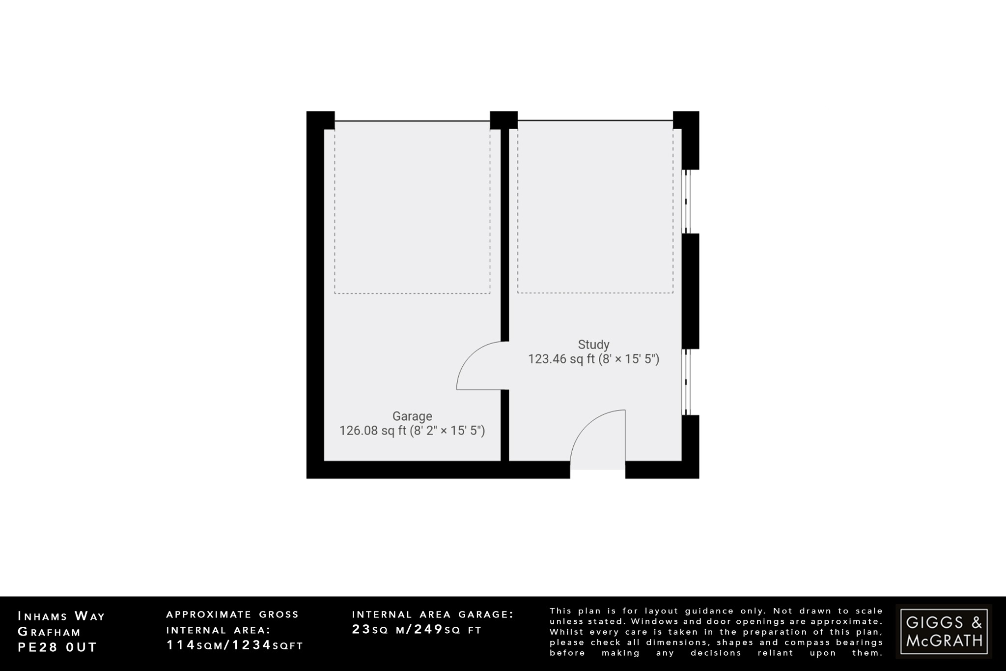4 bed detached house for sale in Inhams Way, Cambridgeshire - Property Floorplan